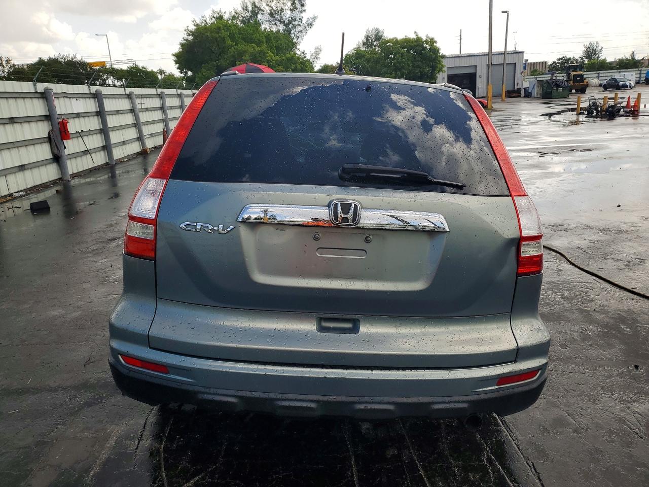 2010 Honda Cr-v Ex Green vin: 5J6RE3H56AL021701