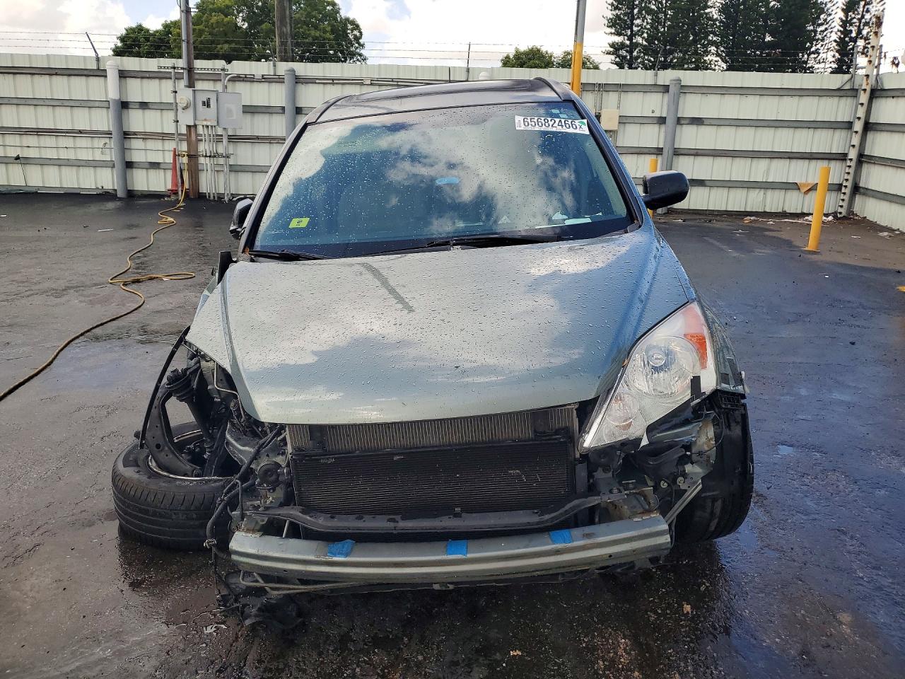 2010 Honda Cr-v Ex Green vin: 5J6RE3H56AL021701
