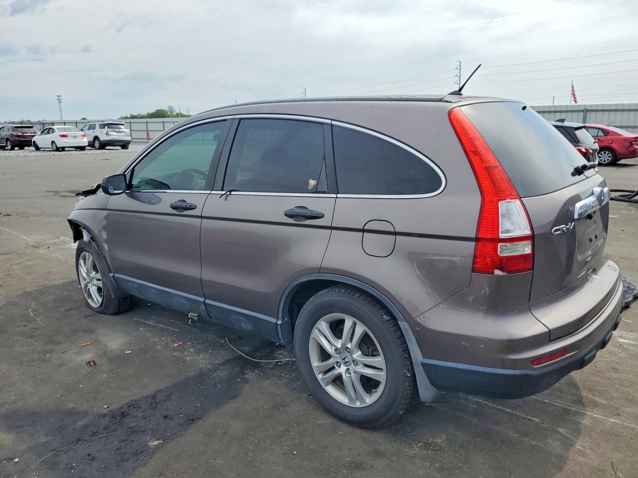 2010 Honda Cr-v Ex Gray vin: 5J6RE3H56AL030771