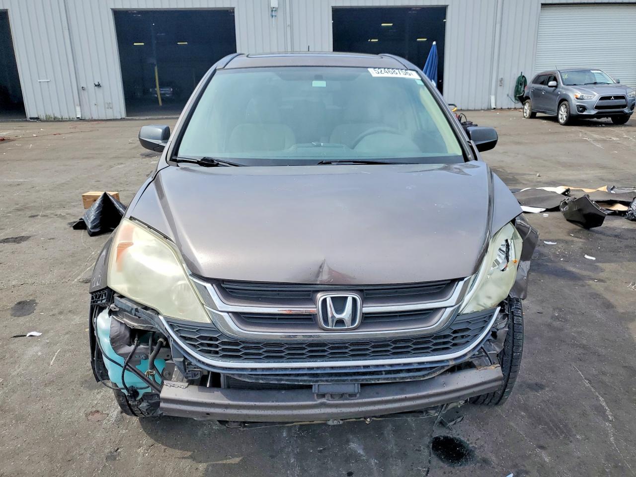 2010 Honda Cr-v Ex Gray vin: 5J6RE3H56AL030771