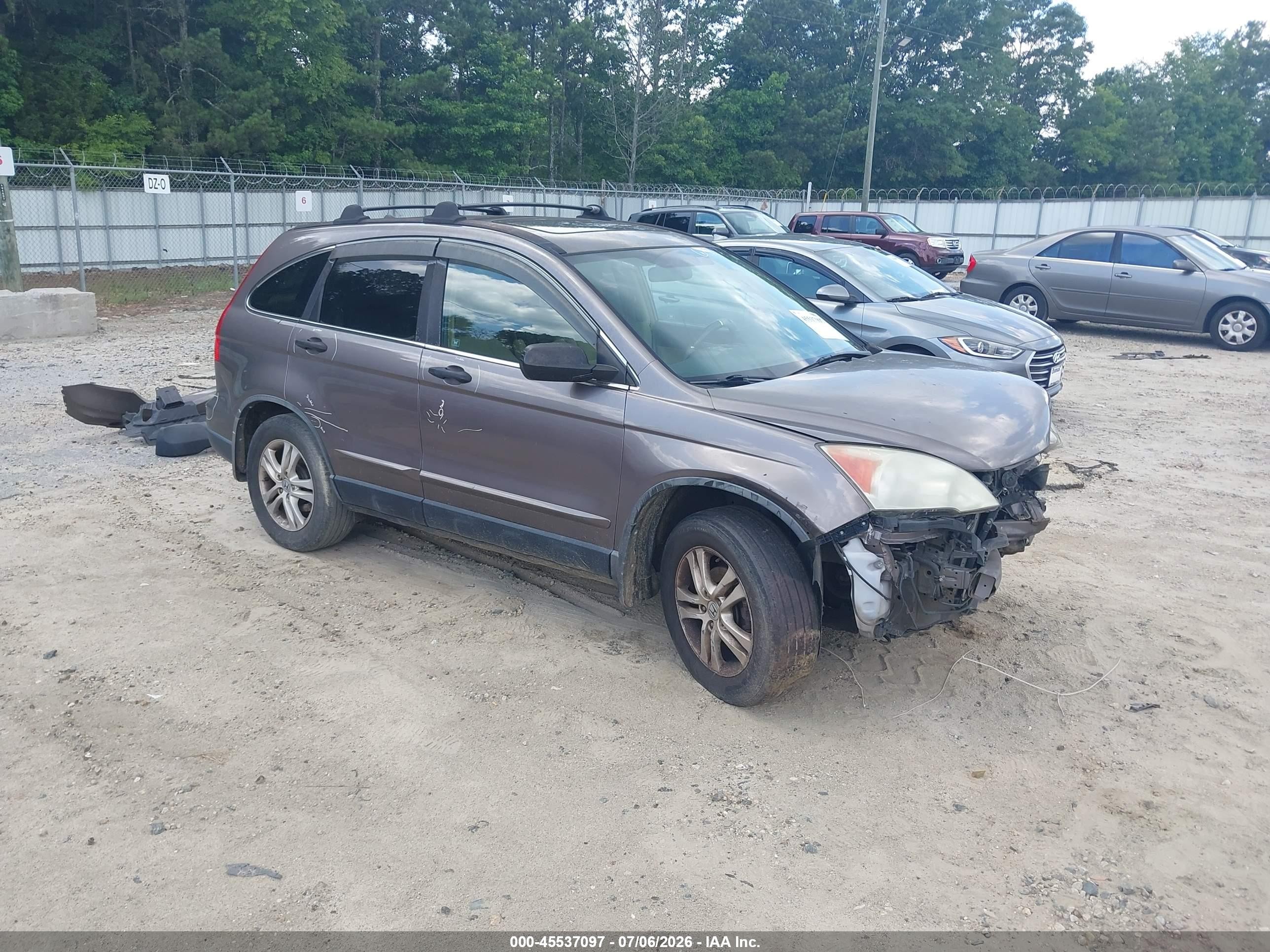2011 Honda Cr-v Ex Brown vin: 5J6RE3H56BL004785