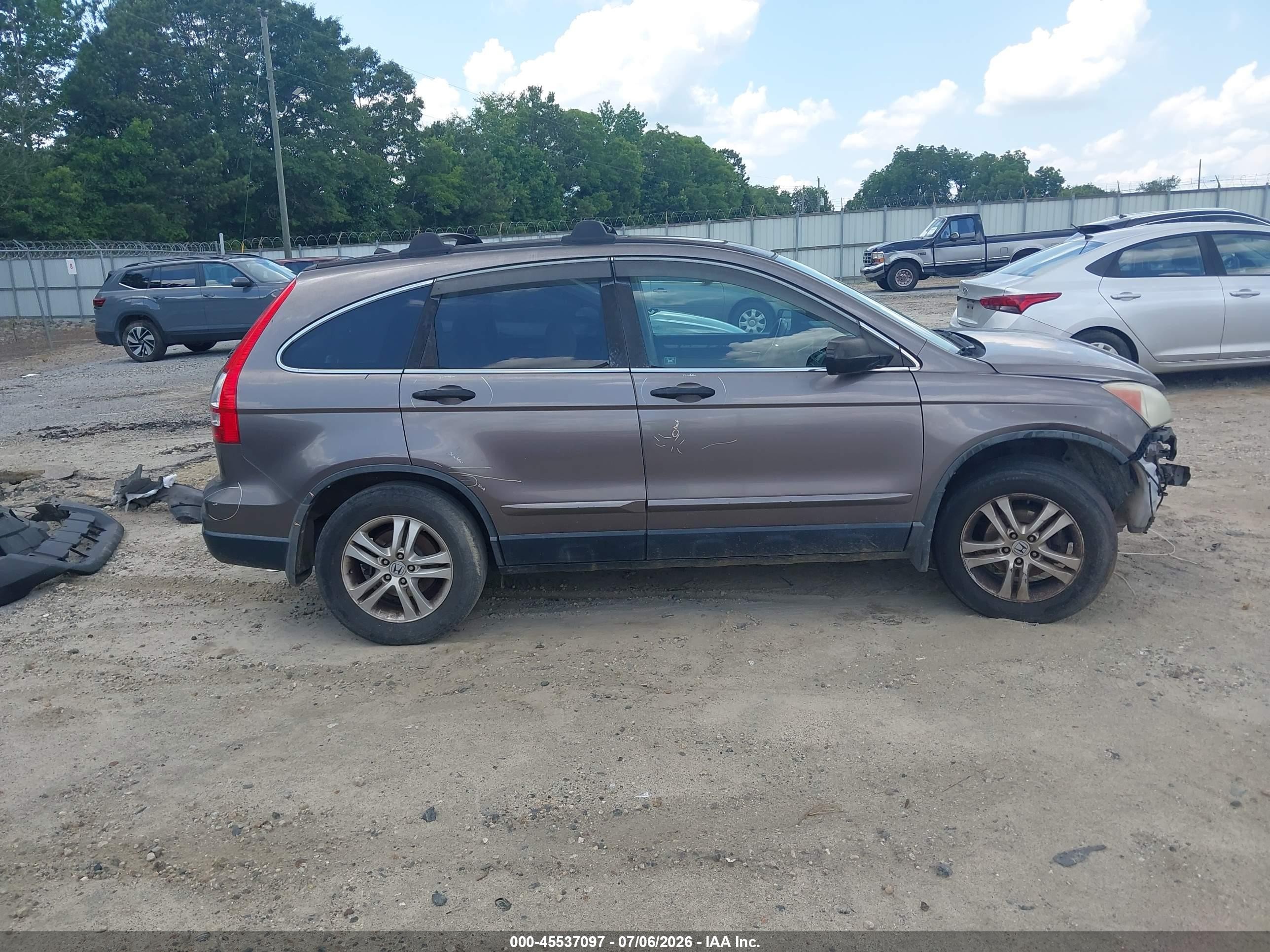2011 Honda Cr-v Ex Brown vin: 5J6RE3H56BL004785