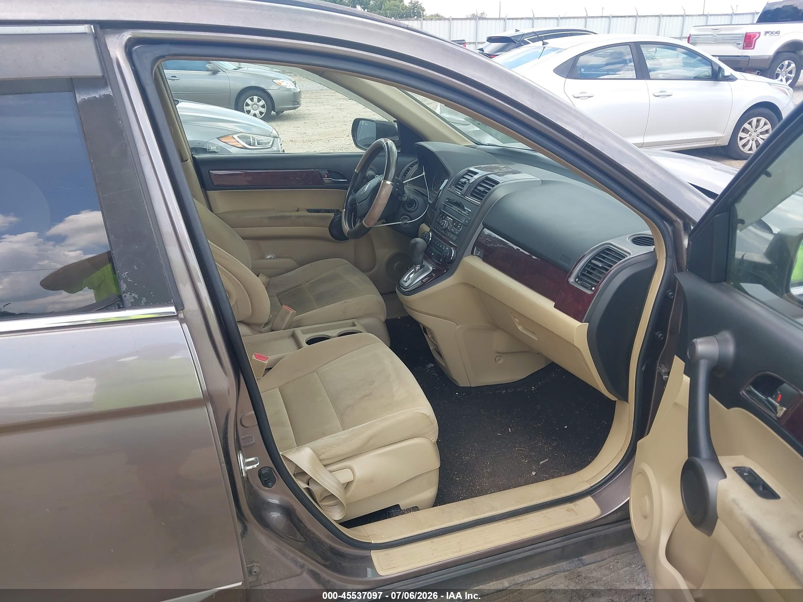 2011 Honda Cr-v Ex Brown vin: 5J6RE3H56BL004785