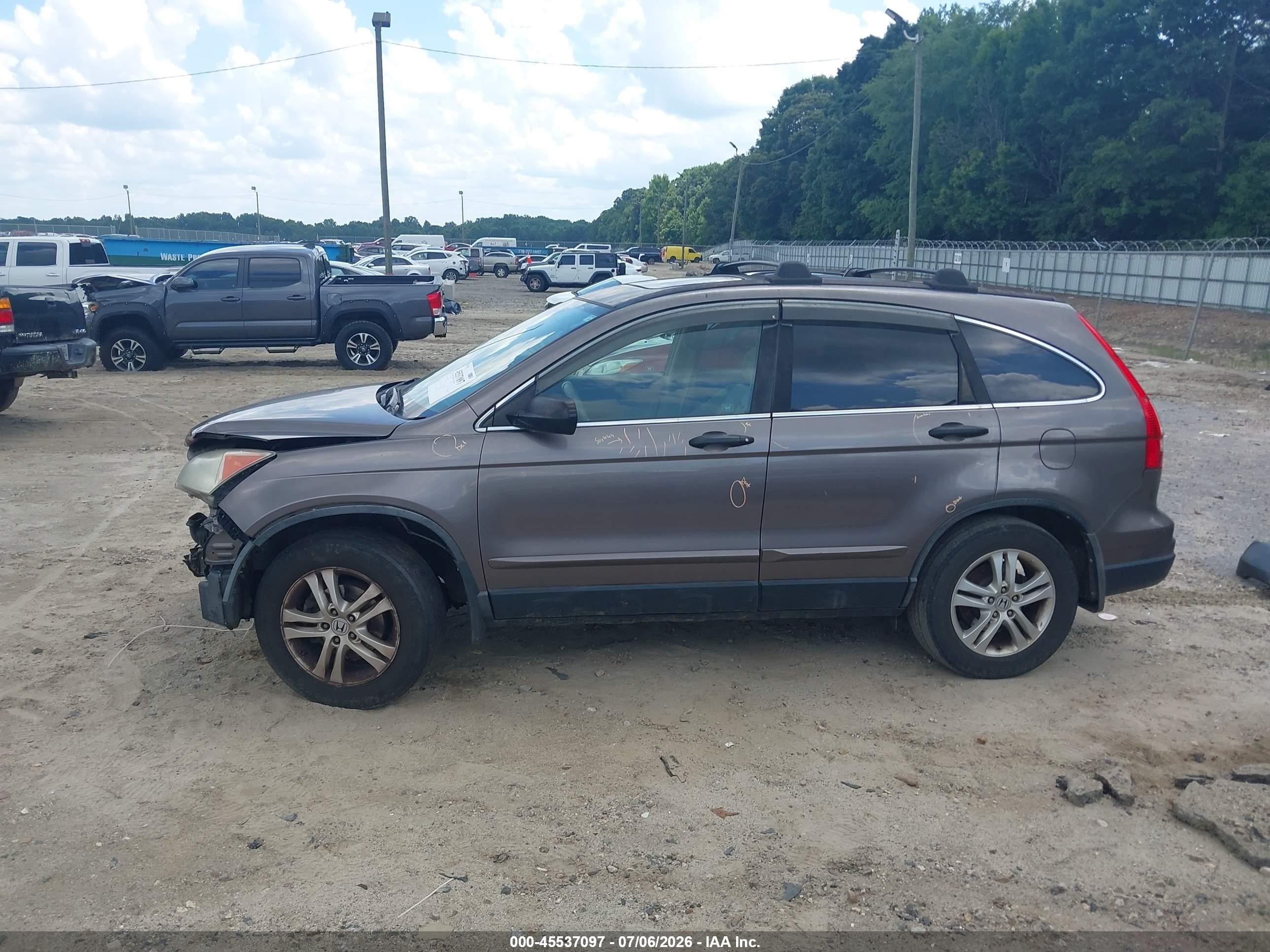 2011 Honda Cr-v Ex Brown vin: 5J6RE3H56BL004785