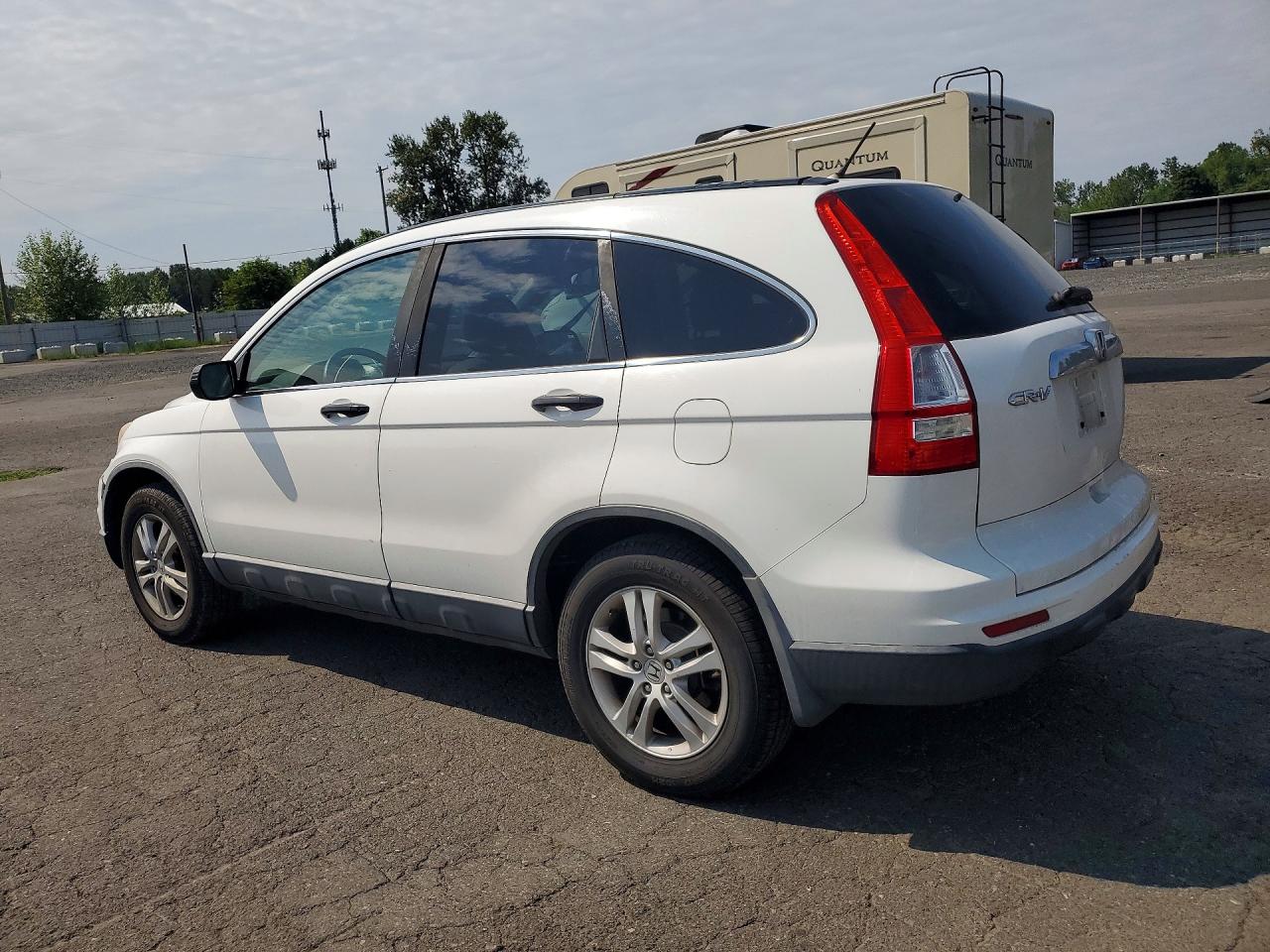 2011 Honda Cr-v Ex White vin: 5J6RE3H56BL020386
