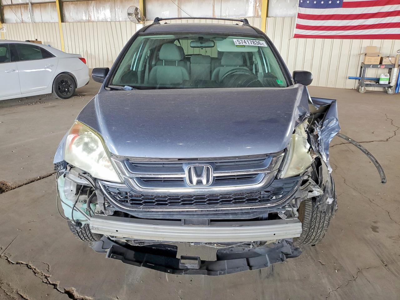 2011 Honda Cr-v Ex Blue vin: 5J6RE3H56BL052237