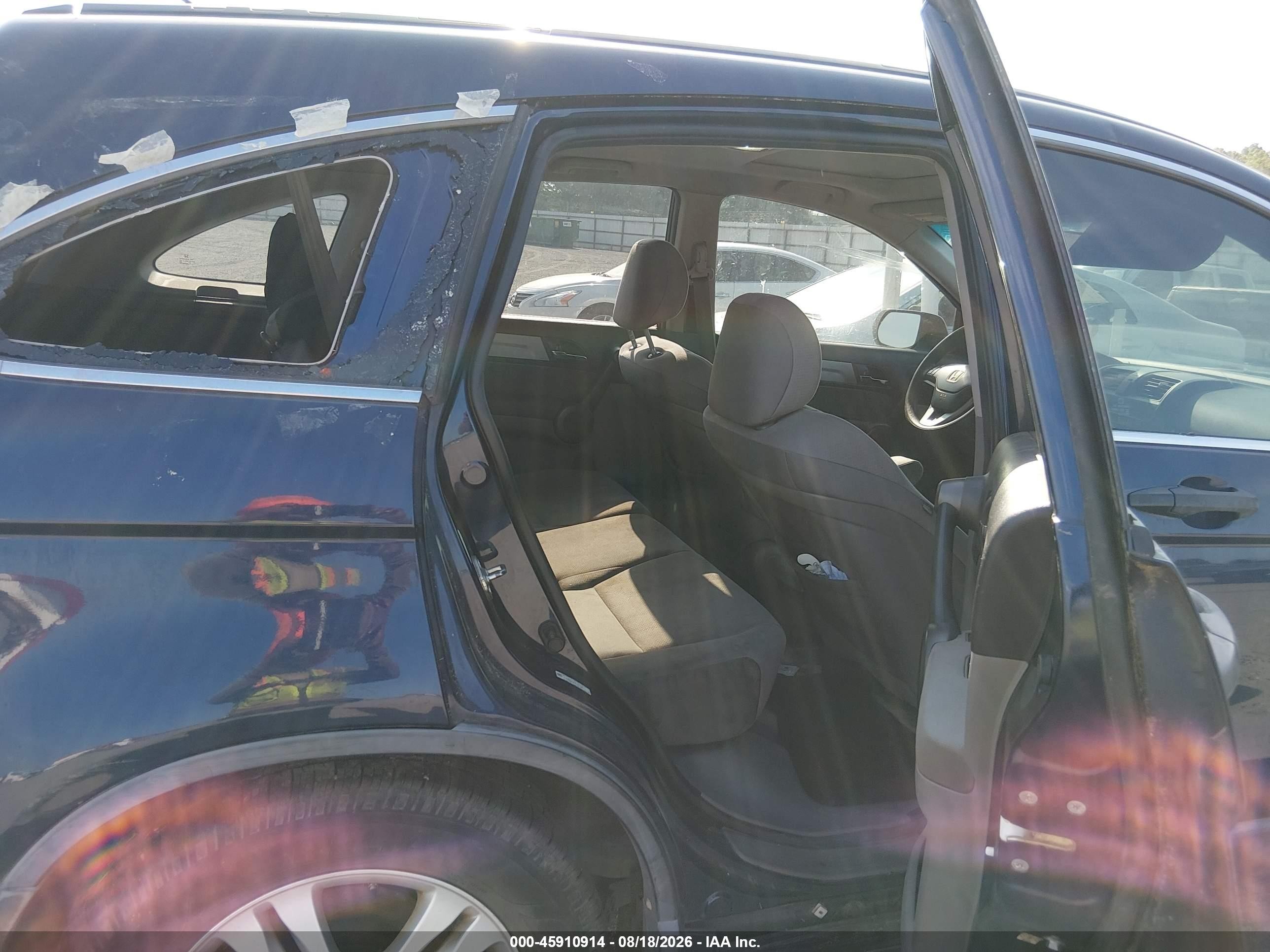 2011 Honda Cr-v Ex Blue vin: 5J6RE3H56BL054585