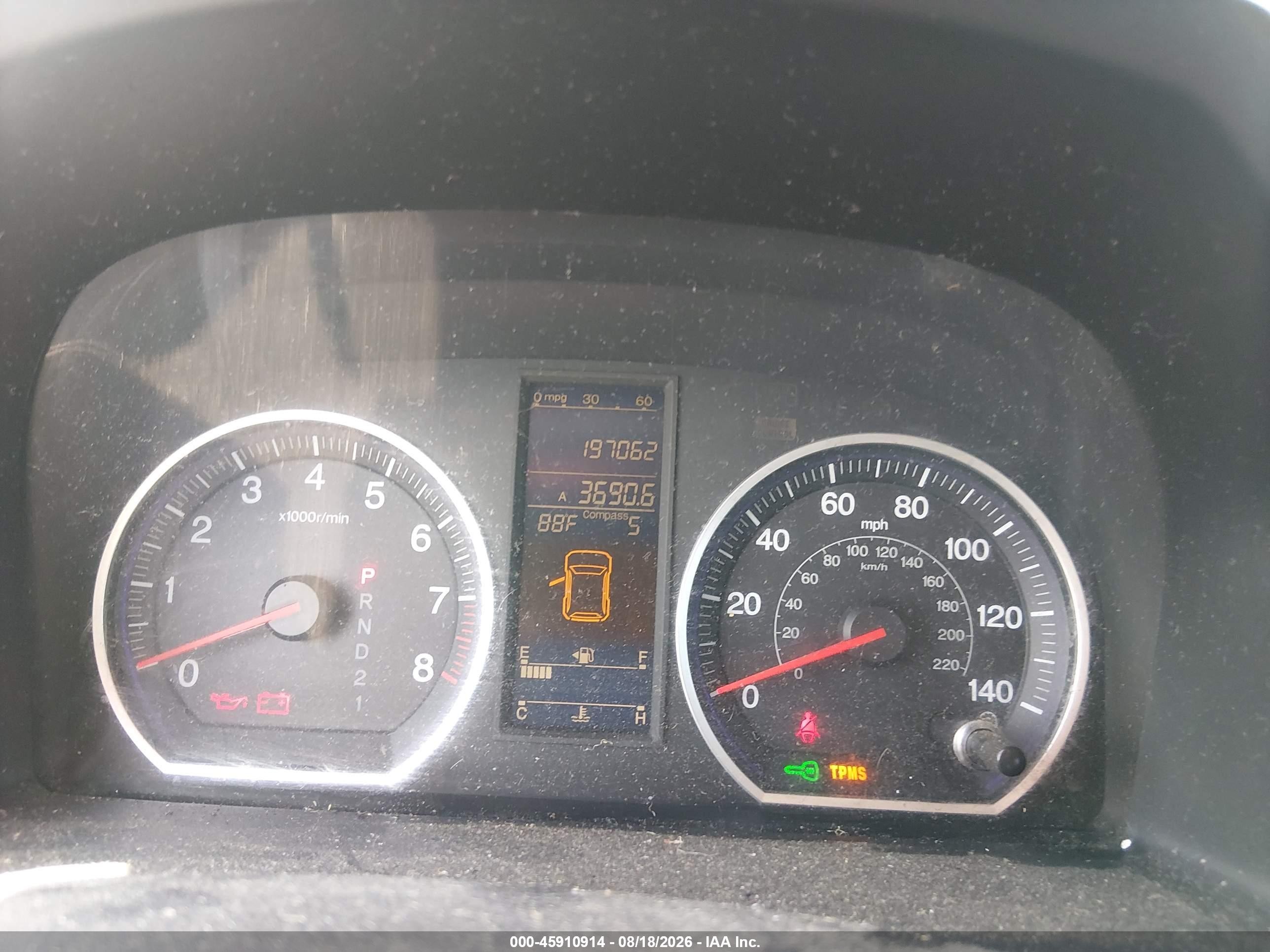2011 Honda Cr-v Ex Blue vin: 5J6RE3H56BL054585