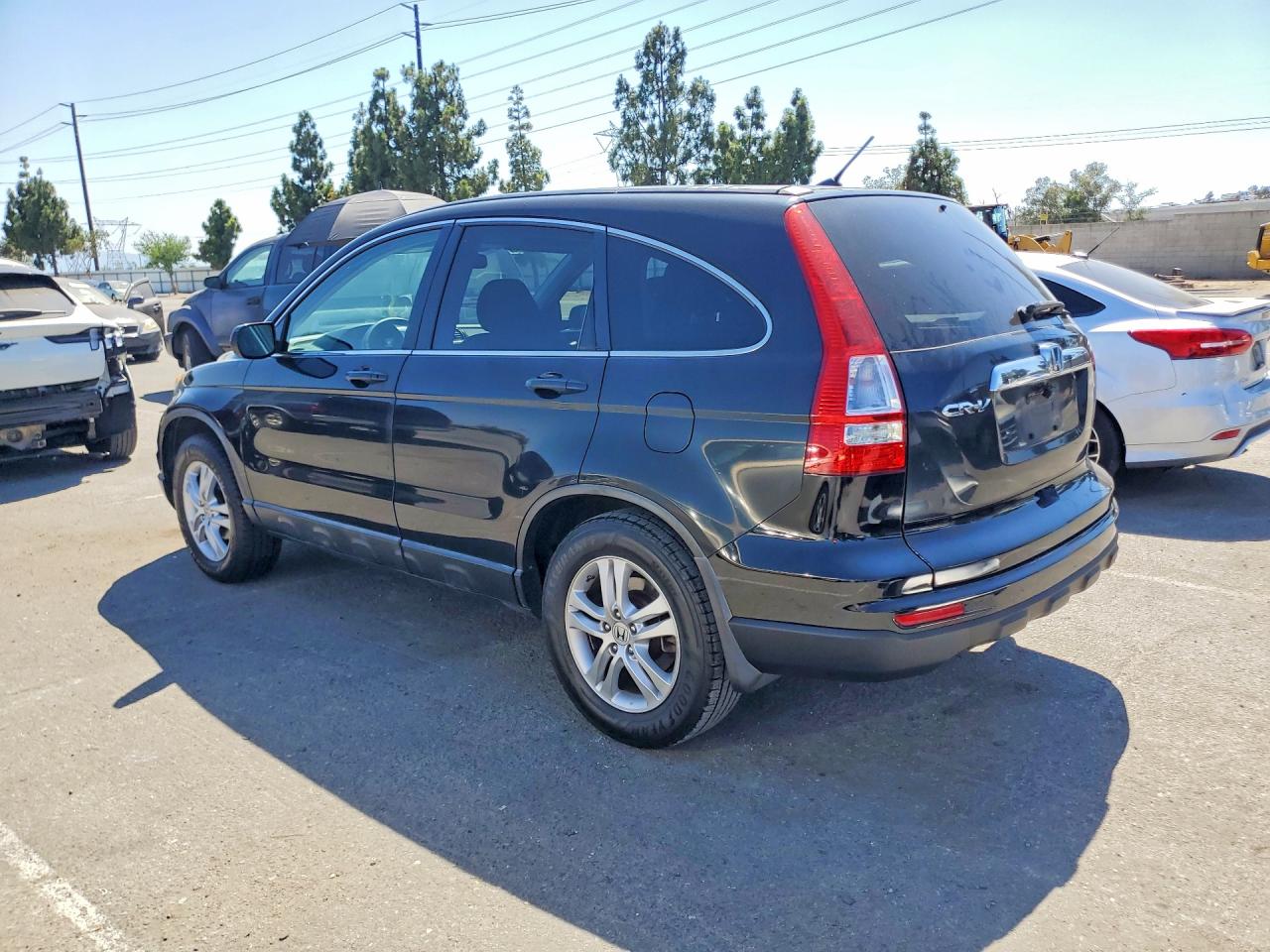 2011 Honda Cr-v Ex Black vin: 5J6RE3H56BL056045