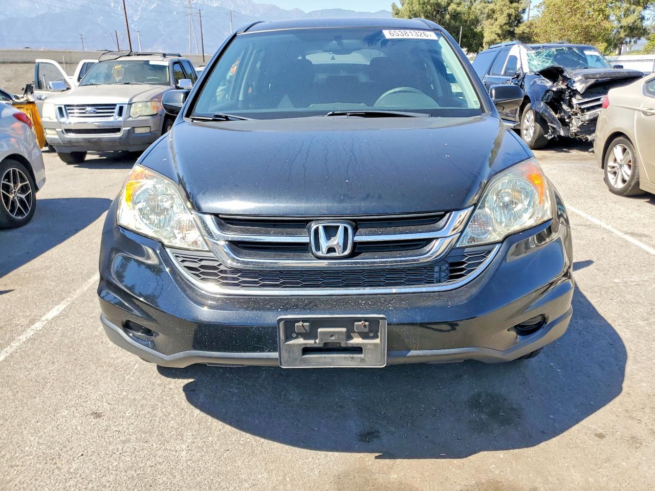 2011 Honda Cr-v Ex Black vin: 5J6RE3H56BL056045