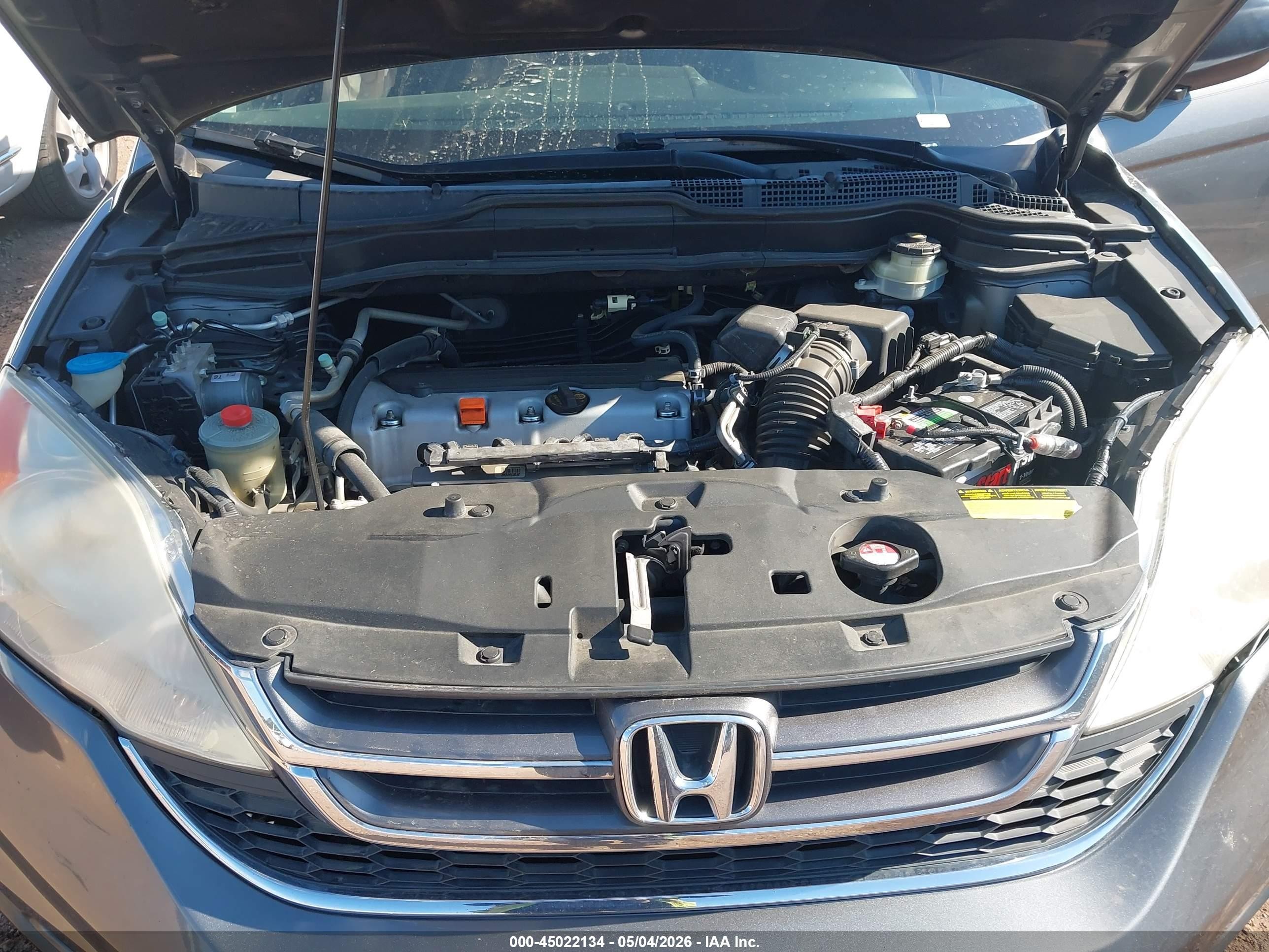 2010 Honda Cr-v Ex Серый vin: 5J6RE3H57AL042749