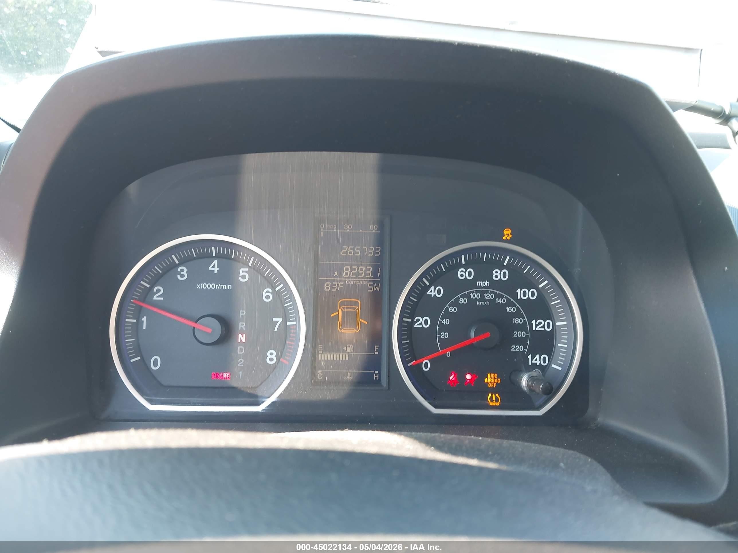 2010 Honda Cr-v Ex Серый vin: 5J6RE3H57AL042749