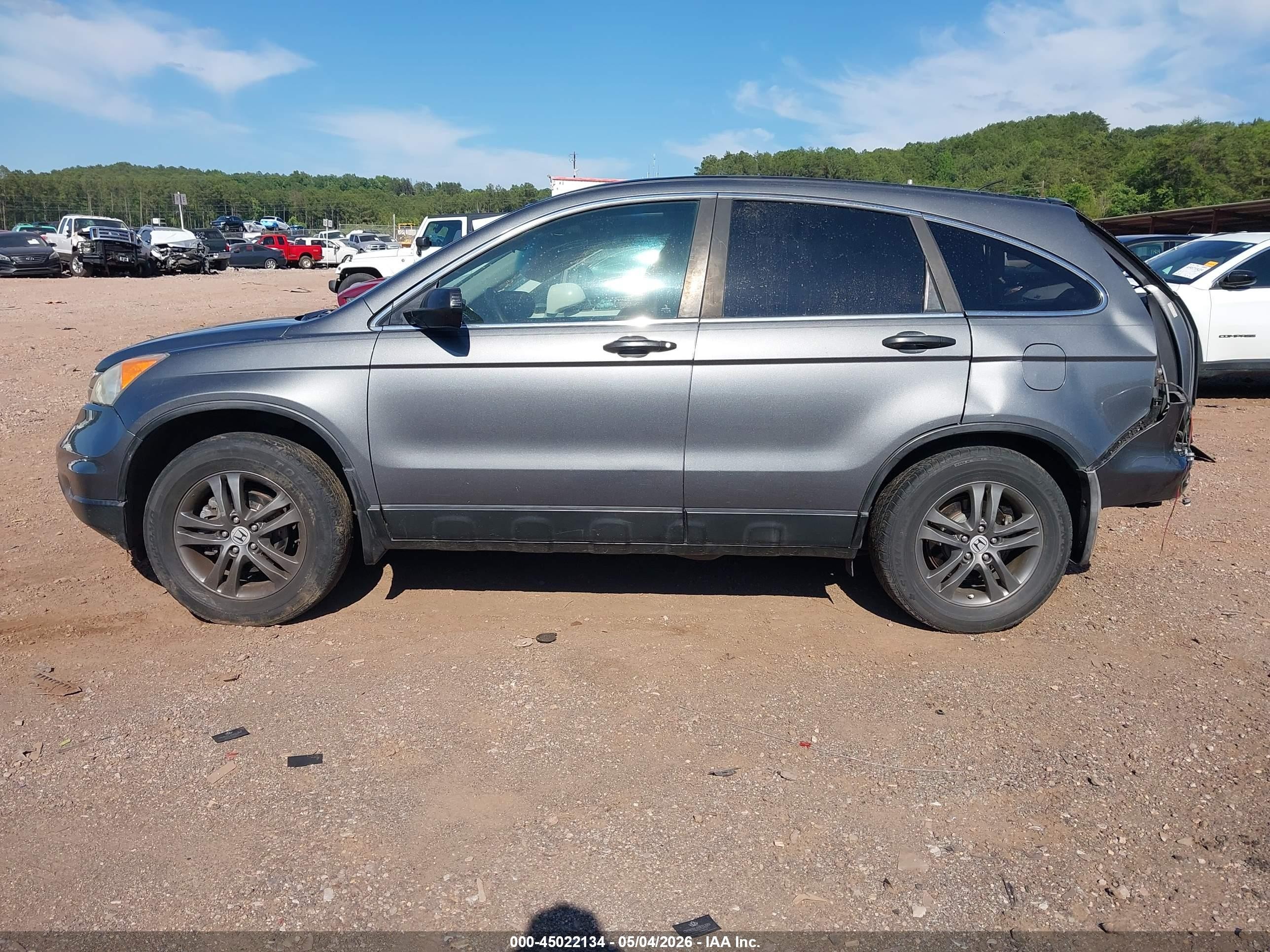 2010 Honda Cr-v Ex Серый vin: 5J6RE3H57AL042749