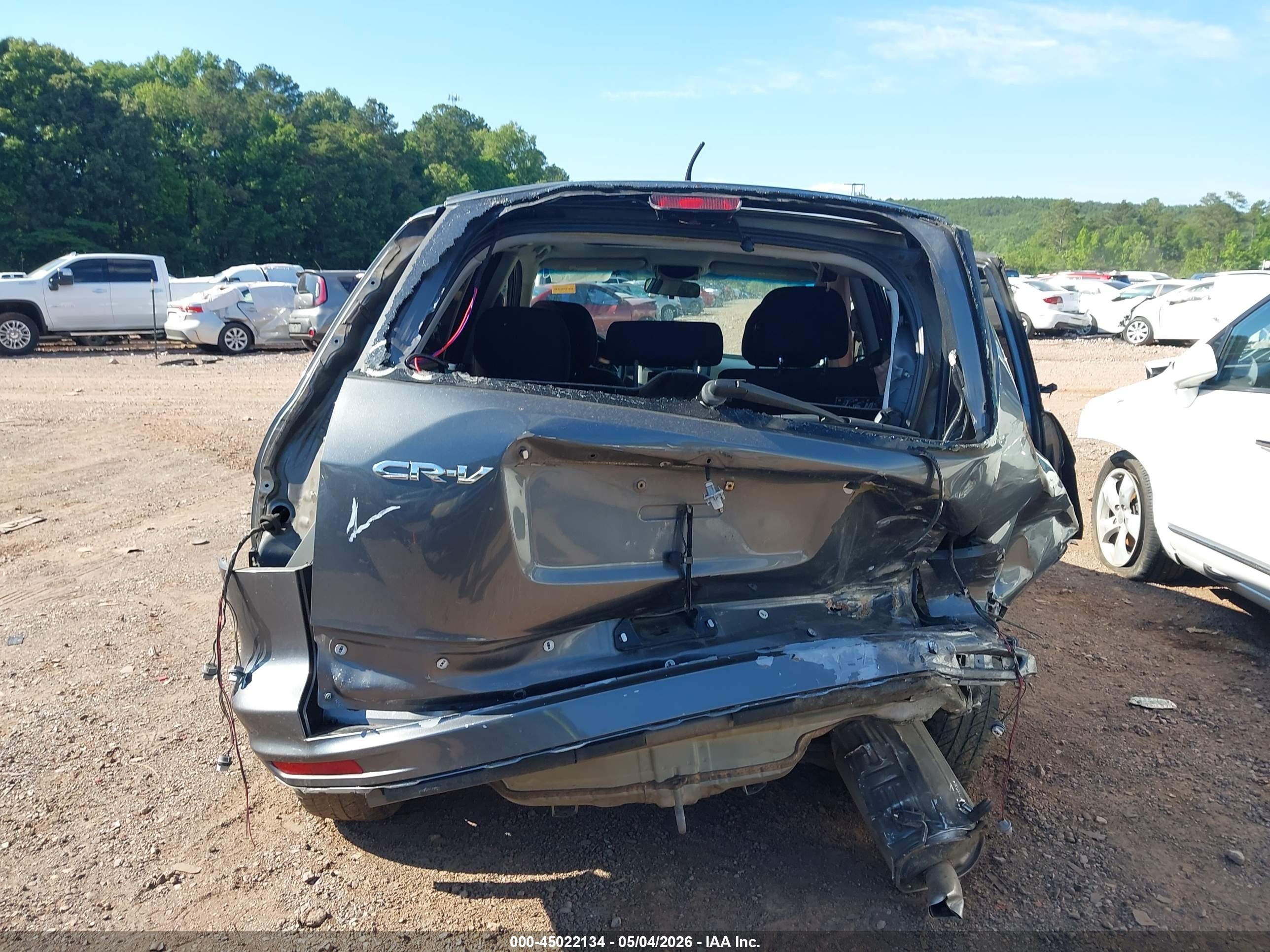 2010 Honda Cr-v Ex Серый vin: 5J6RE3H57AL042749