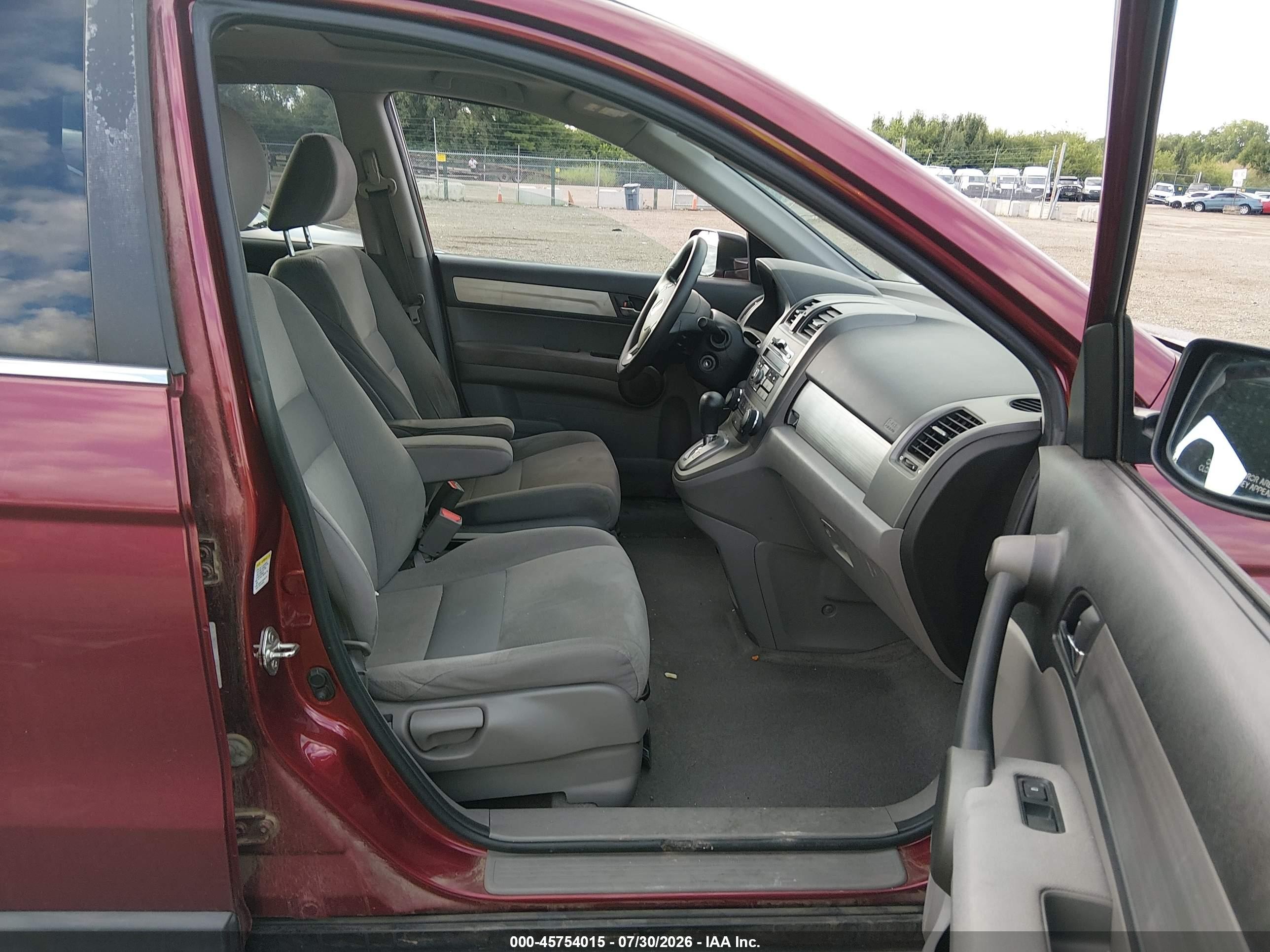 2010 Honda Cr-v Ex Темно-бордовый vin: 5J6RE3H58AL010618