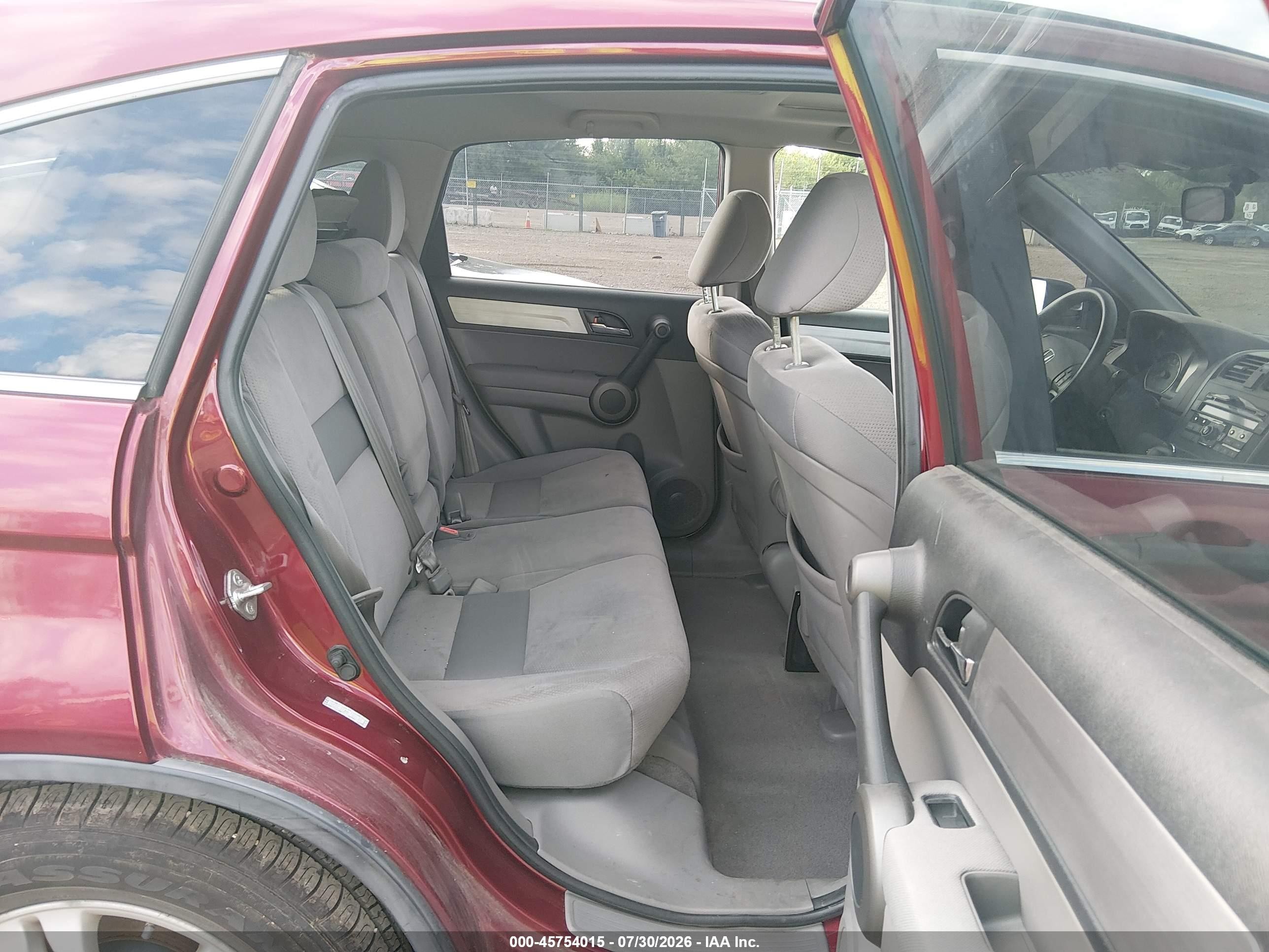 2010 Honda Cr-v Ex Темно-бордовый vin: 5J6RE3H58AL010618