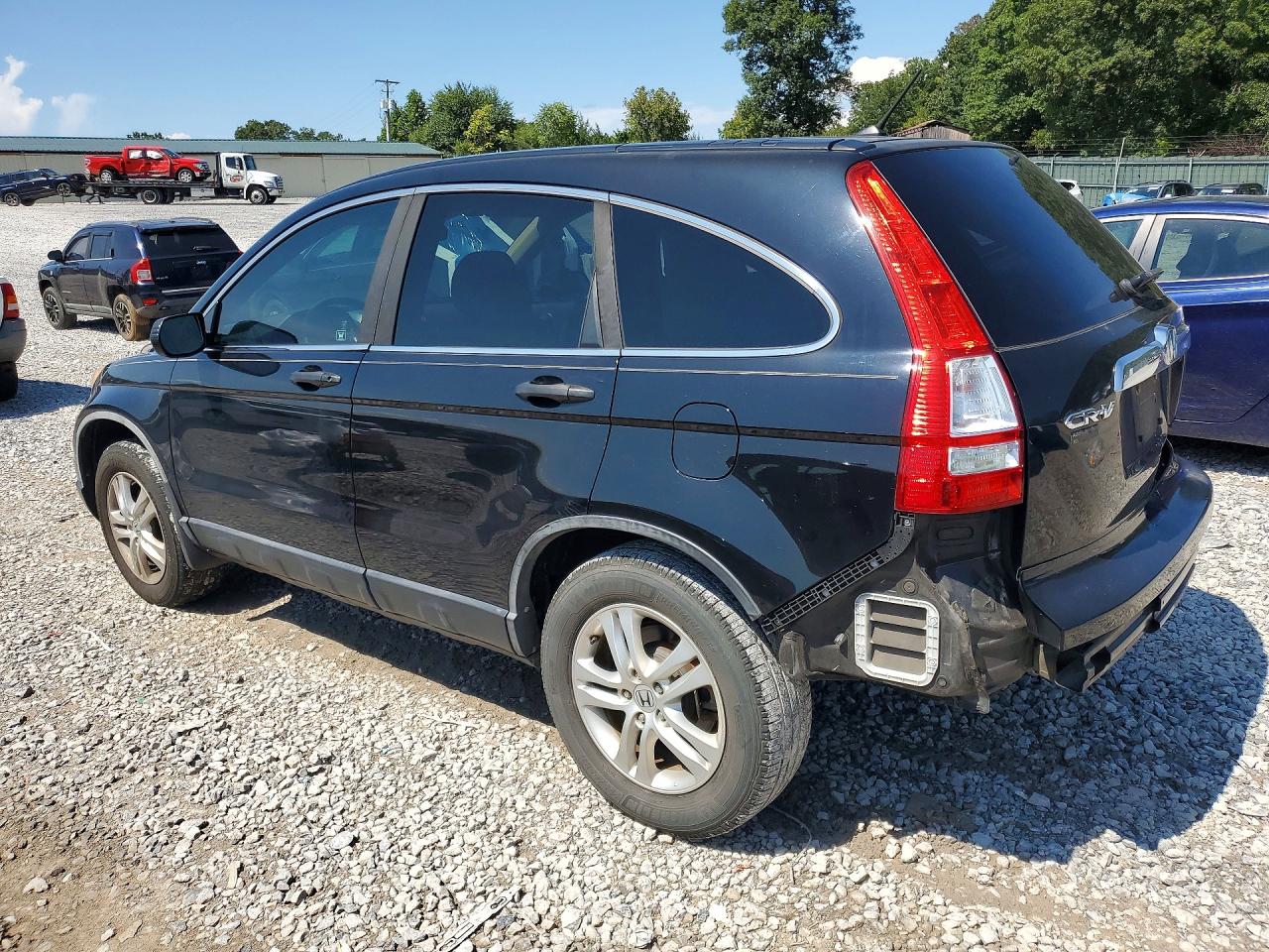 2010 Honda Cr-v Ex Black vin: 5J6RE3H58AL032375