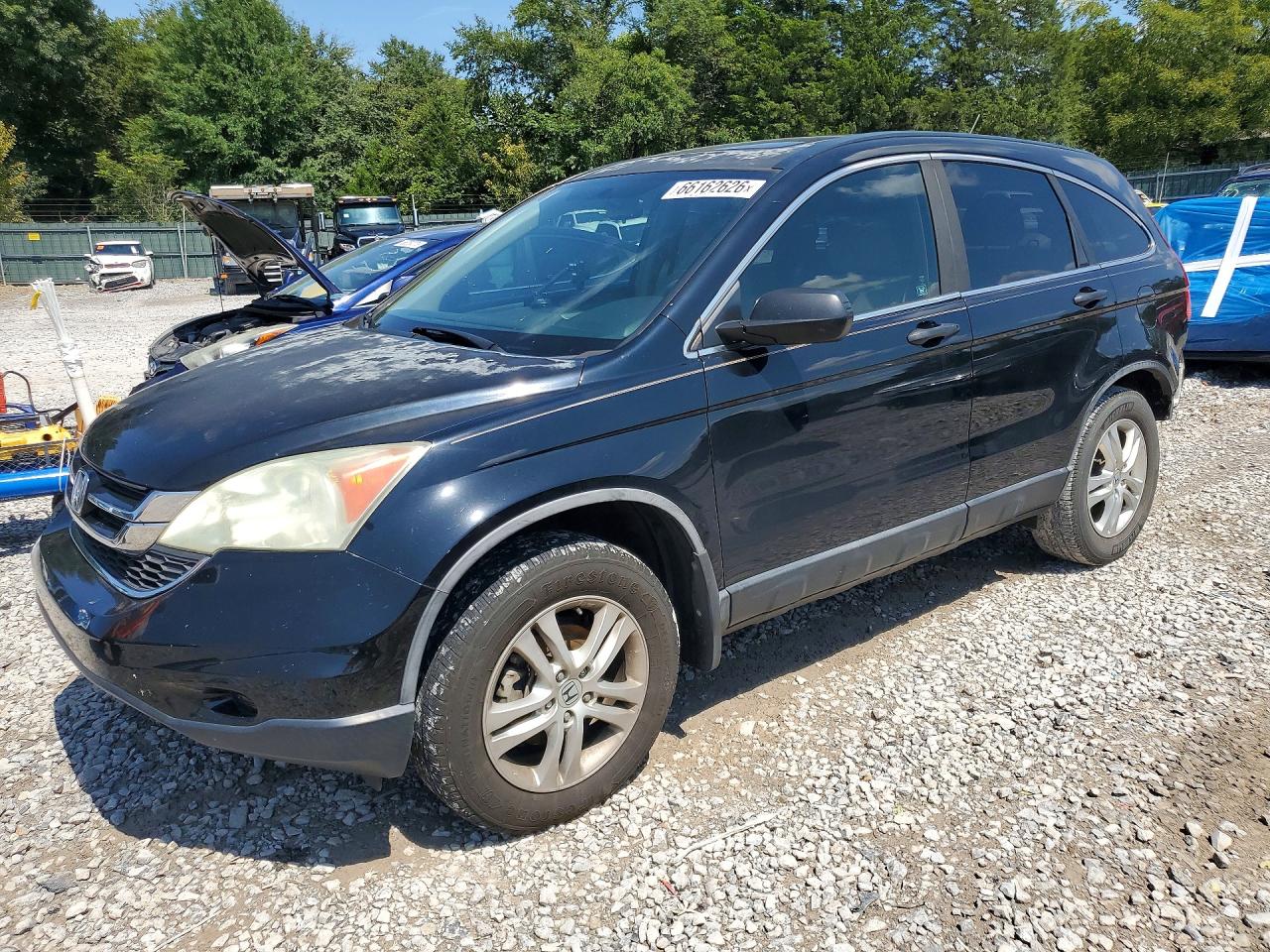 2010 Honda Cr-v Ex Black vin: 5J6RE3H58AL032375