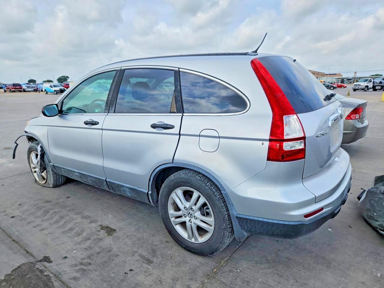 2010 Honda Cr-v Ex Silver vin: 5J6RE3H58AL048818
