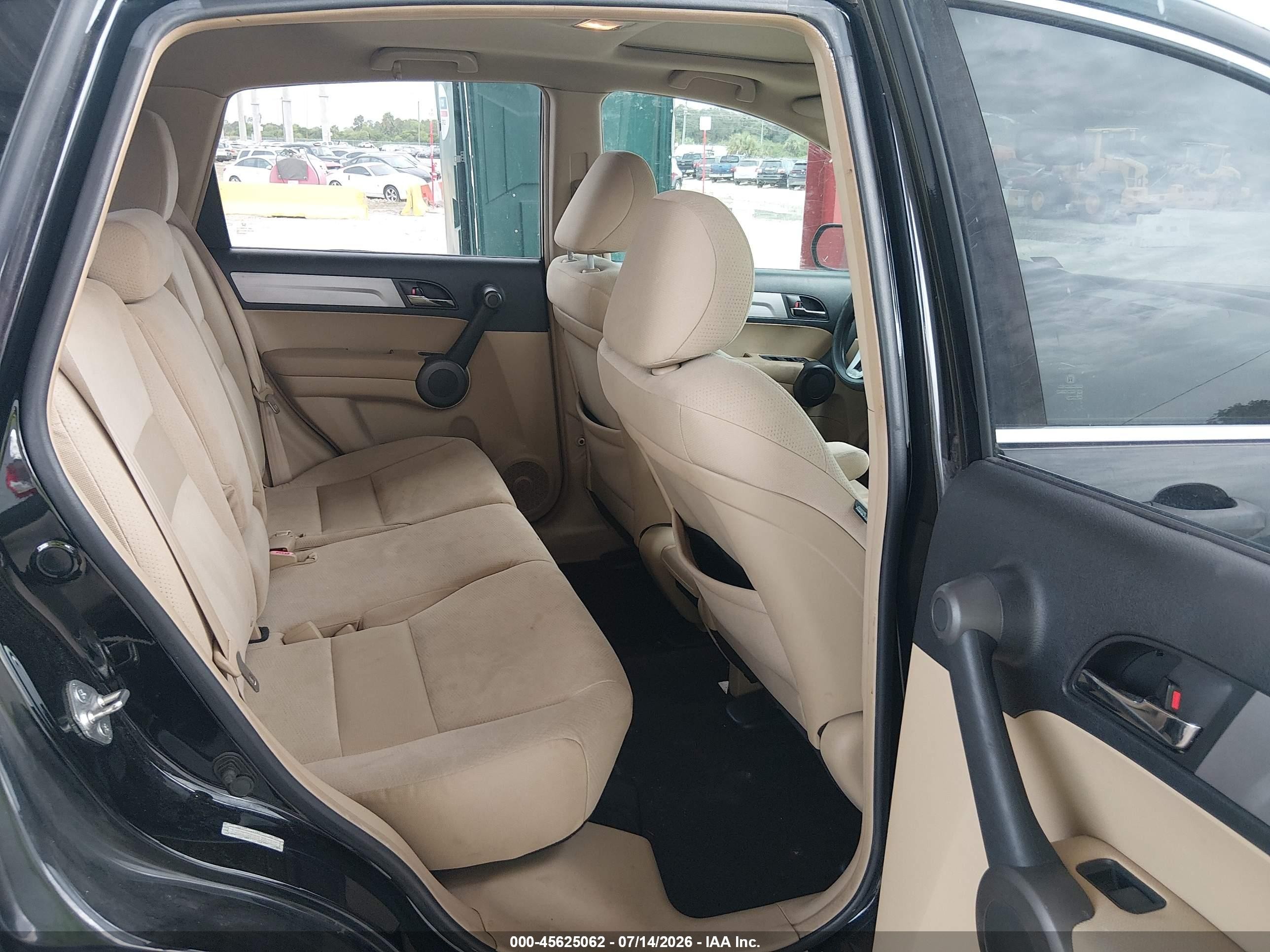 2010 Honda Cr-v Ex Black vin: 5J6RE3H58AL049323