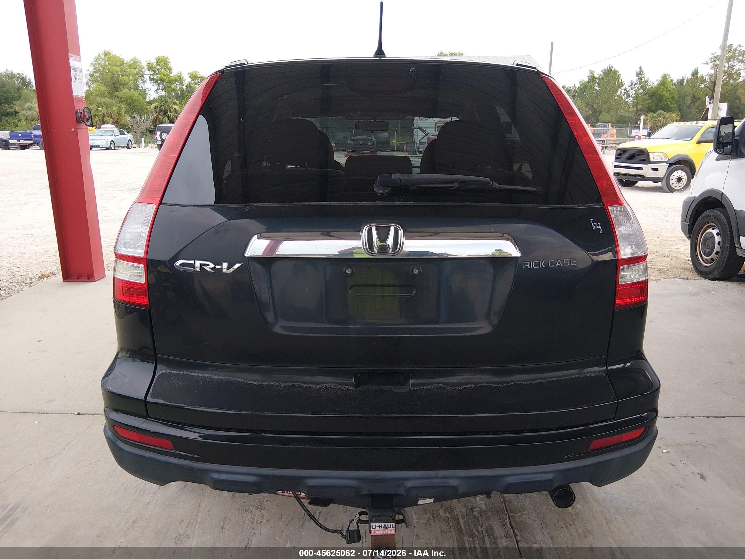 2010 Honda Cr-v Ex Black vin: 5J6RE3H58AL049323