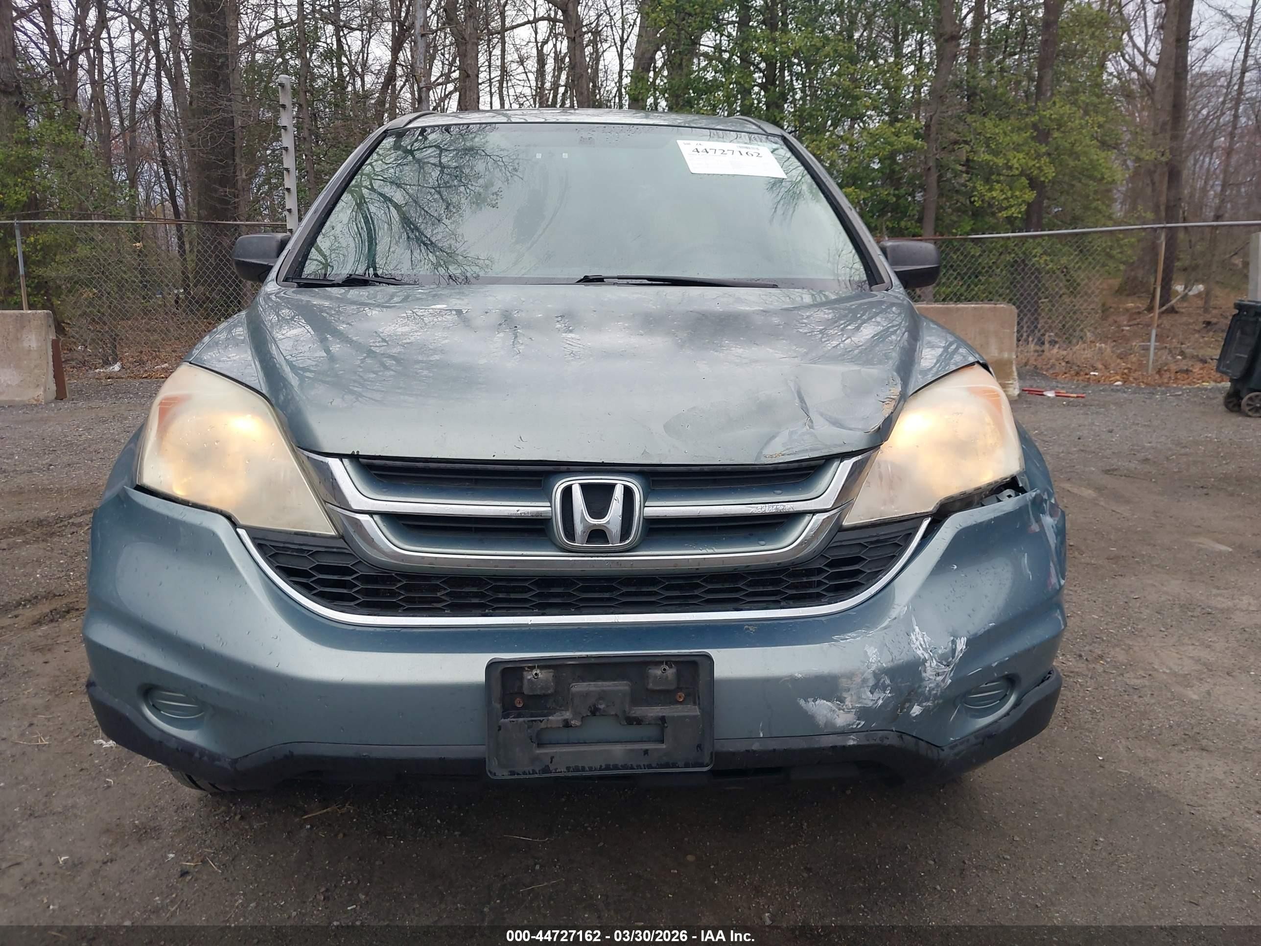 2011 Honda Cr-v Ex Light Blue vin: 5J6RE3H58BL002262