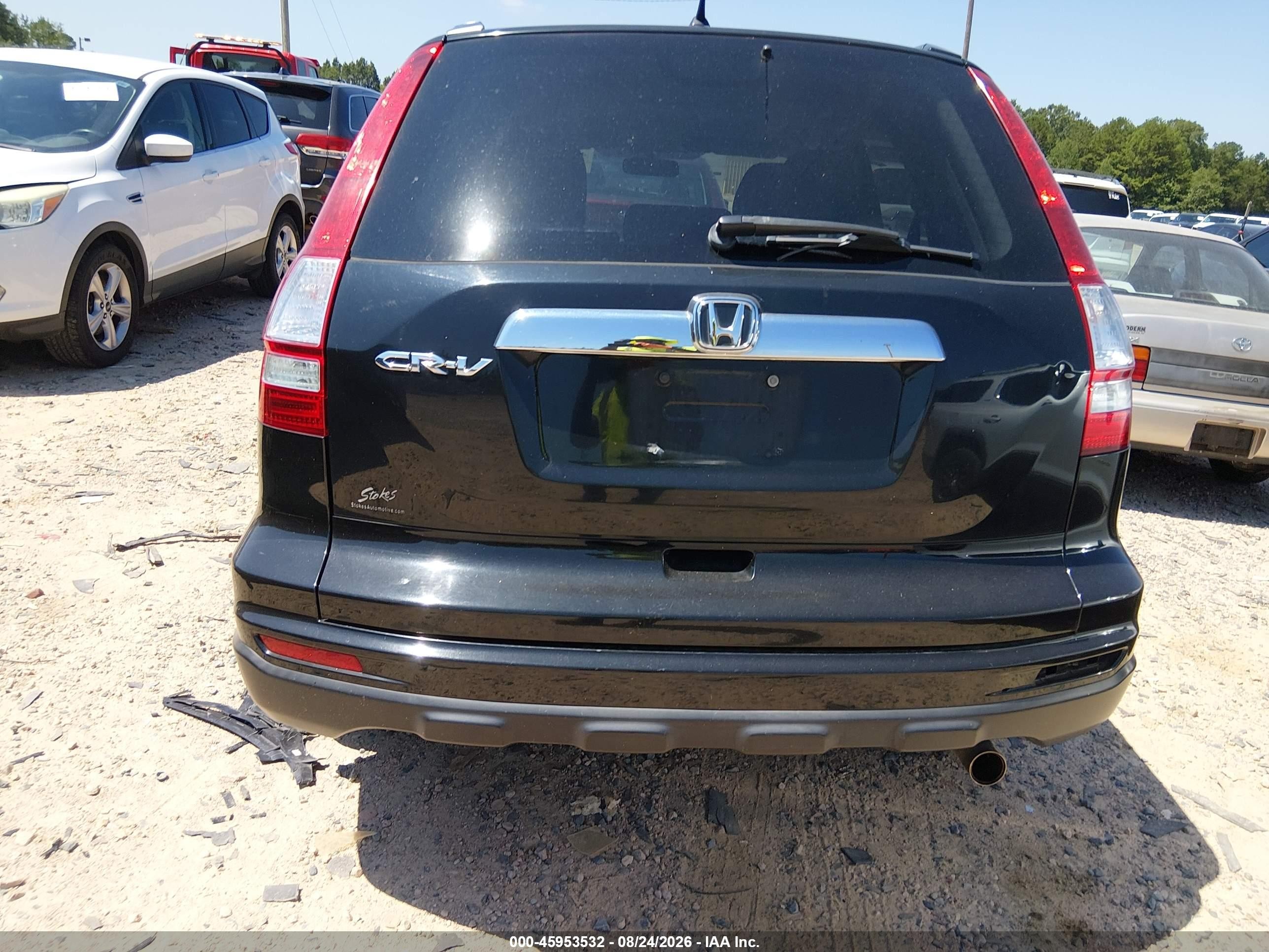 2011 Honda Cr-v Ex Black vin: 5J6RE3H58BL007526