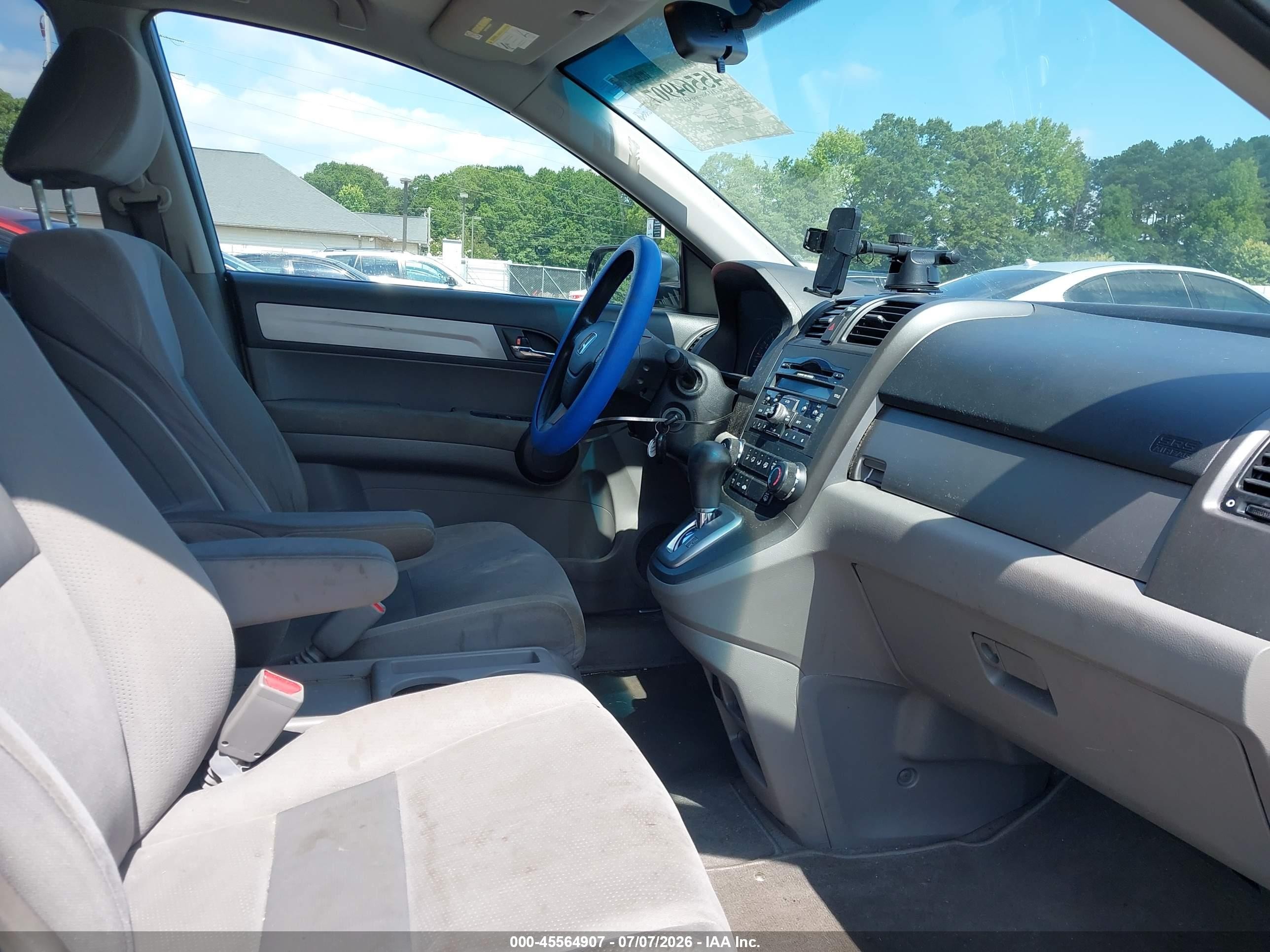 2011 Honda Cr-v Ex Light Blue vin: 5J6RE3H58BL008109
