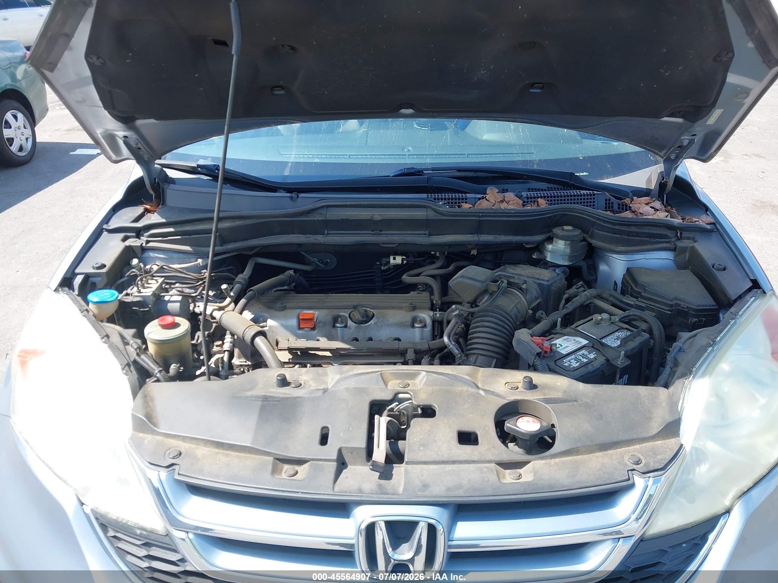 2011 Honda Cr-v Ex Light Blue vin: 5J6RE3H58BL008109