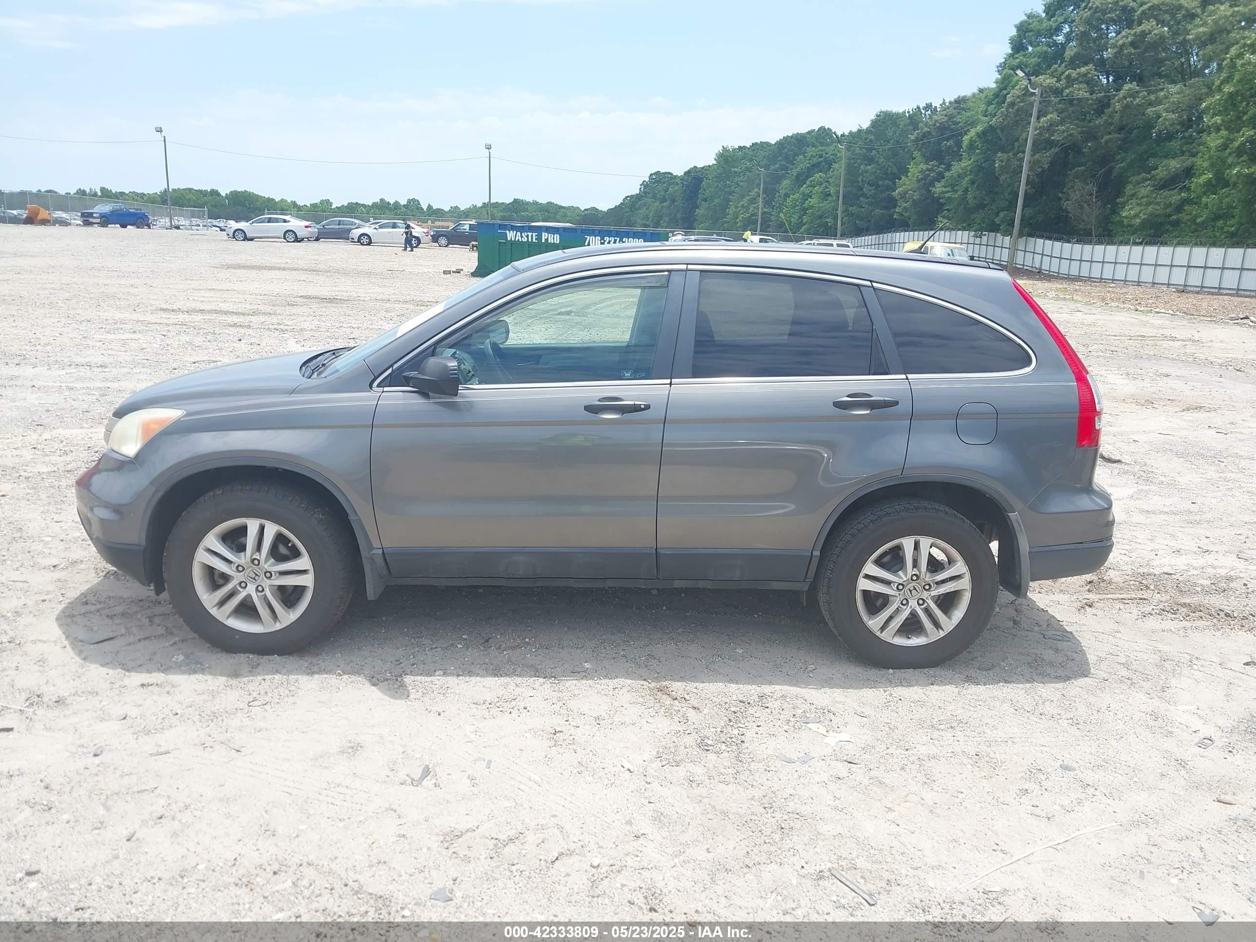 2011 Honda Cr-v Ex Gray vin: 5J6RE3H58BL037092