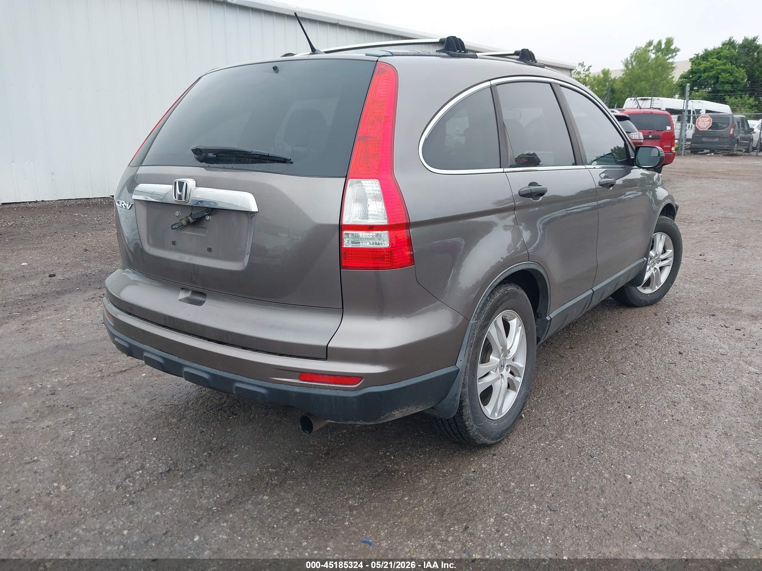 2011 Honda Cr-v Ex Gray vin: 5J6RE3H58BL057830