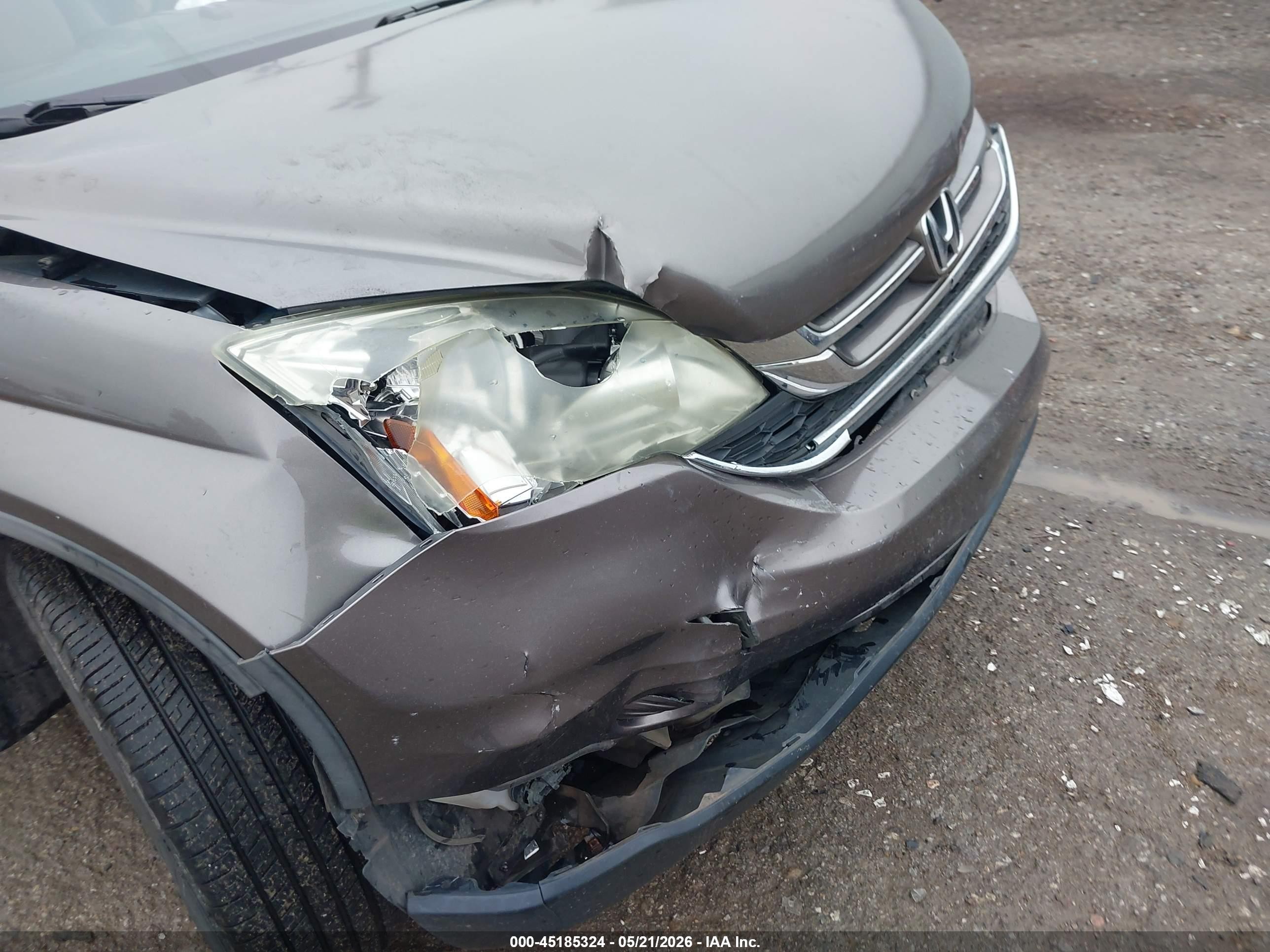 2011 Honda Cr-v Ex Gray vin: 5J6RE3H58BL057830