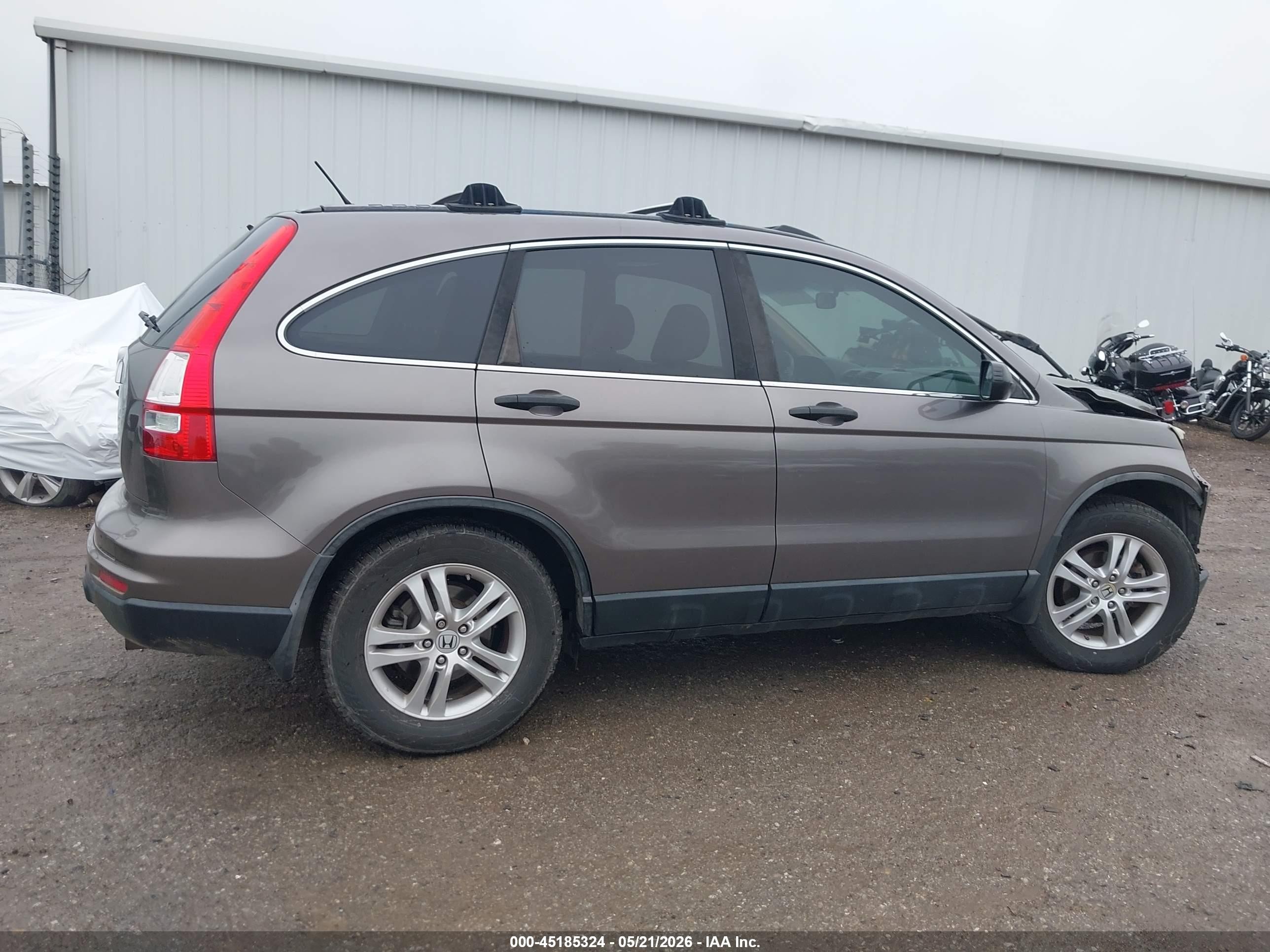2011 Honda Cr-v Ex Gray vin: 5J6RE3H58BL057830