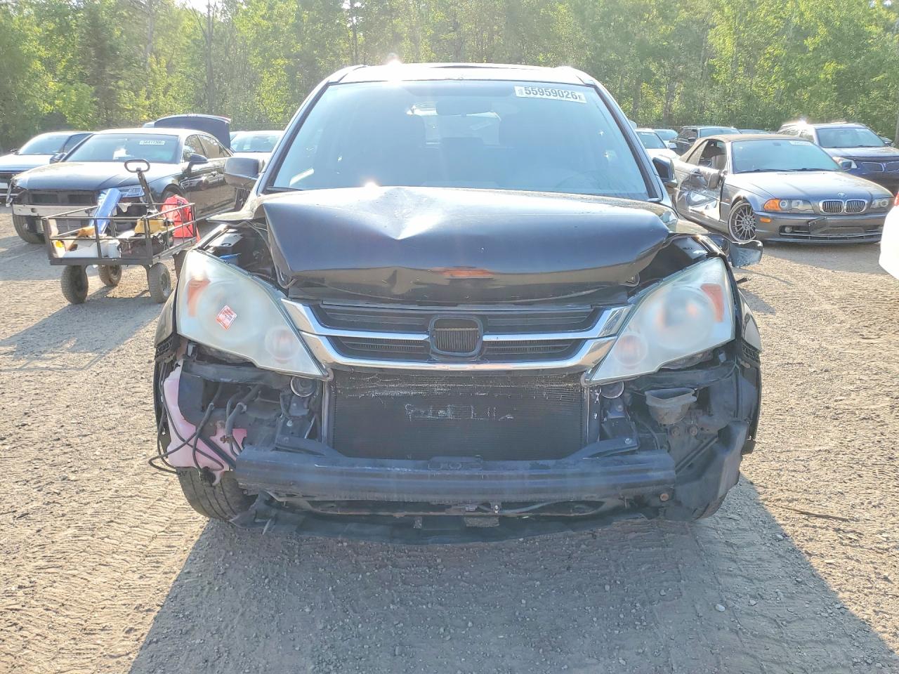 2011 Honda Cr-v Ex Черный vin: 5J6RE3H58BL800308