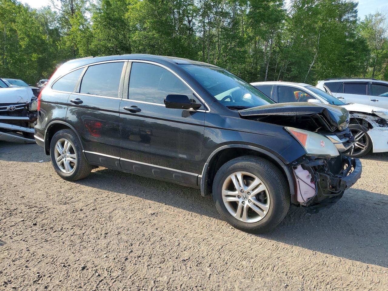 2011 Honda Cr-v Ex Черный vin: 5J6RE3H58BL800308