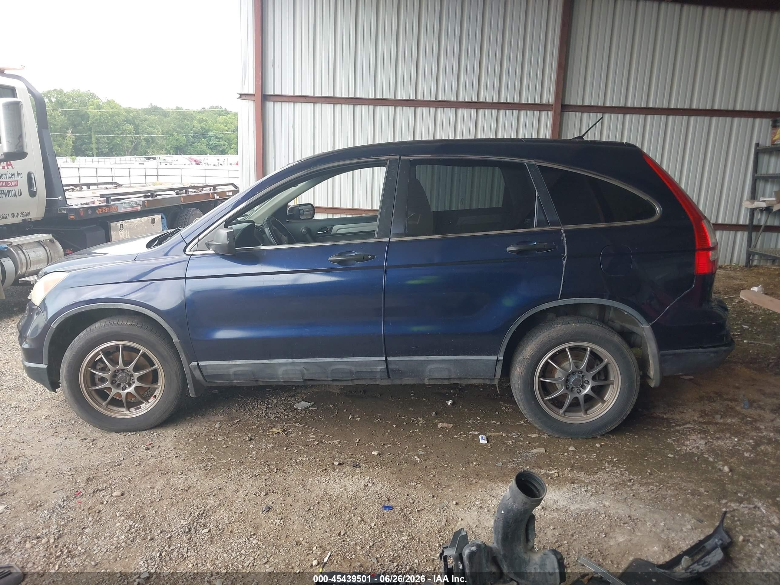 2010 Honda Cr-v Ex Blue vin: 5J6RE3H59AL003774