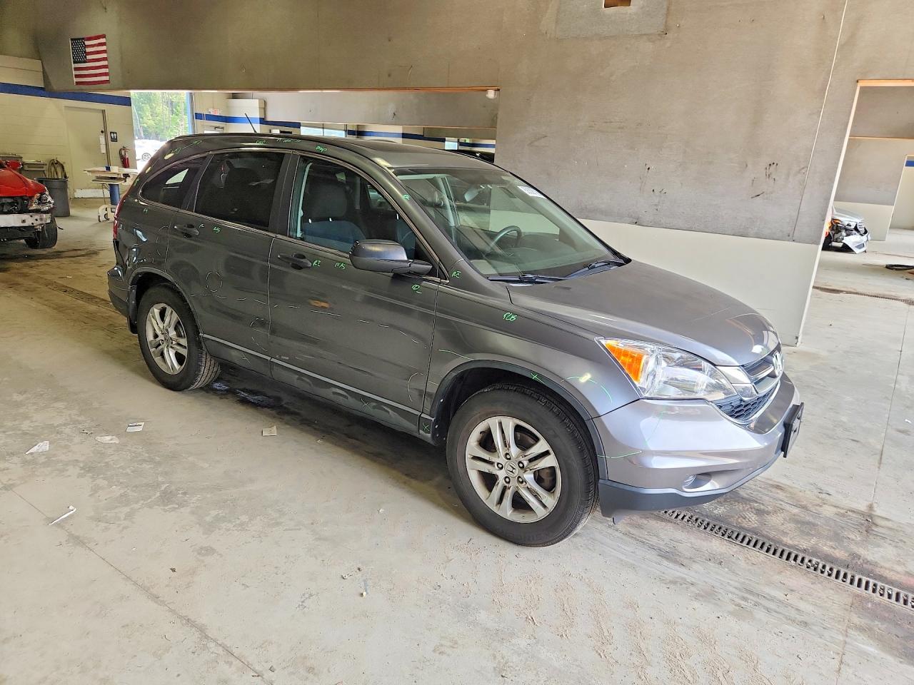 2010 Honda Cr-v Ex Серый vin: 5J6RE3H59AL004407
