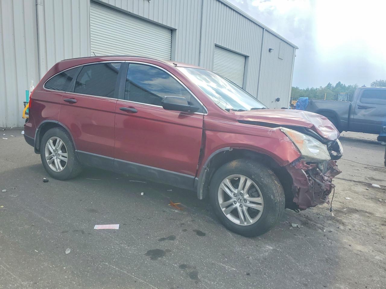 2010 Honda Cr-v Ex Burgundy vin: 5J6RE3H59AL035060