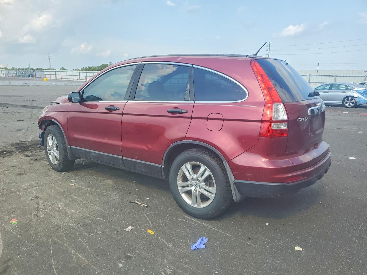 2010 Honda Cr-v Ex Burgundy vin: 5J6RE3H59AL035060