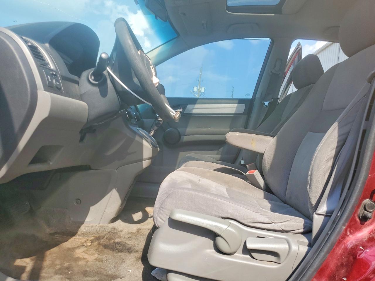 2010 Honda Cr-v Ex Burgundy vin: 5J6RE3H59AL035060