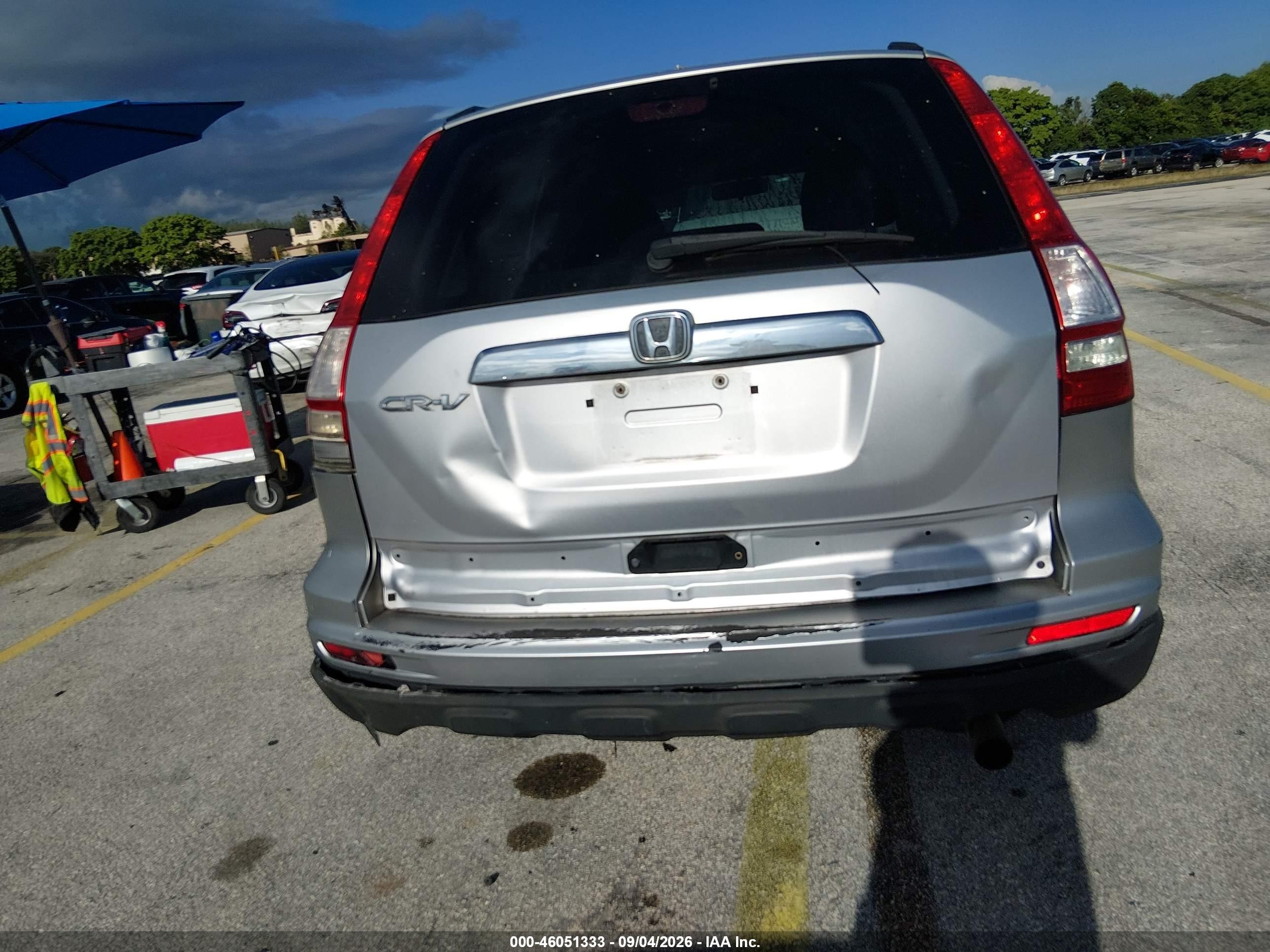 2010 Honda Cr-v Ex Silver vin: 5J6RE3H59AL042431