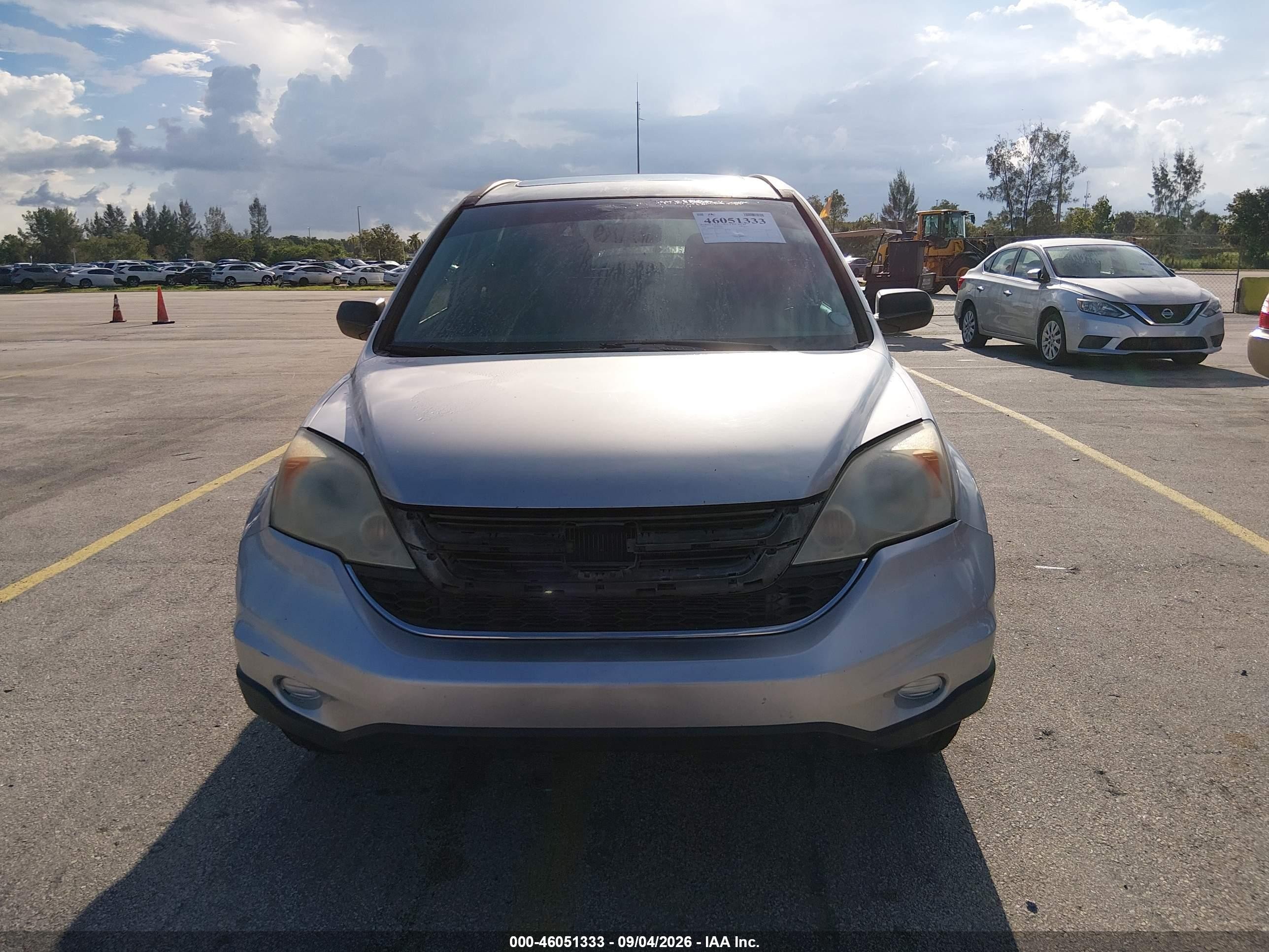 2010 Honda Cr-v Ex Silver vin: 5J6RE3H59AL042431
