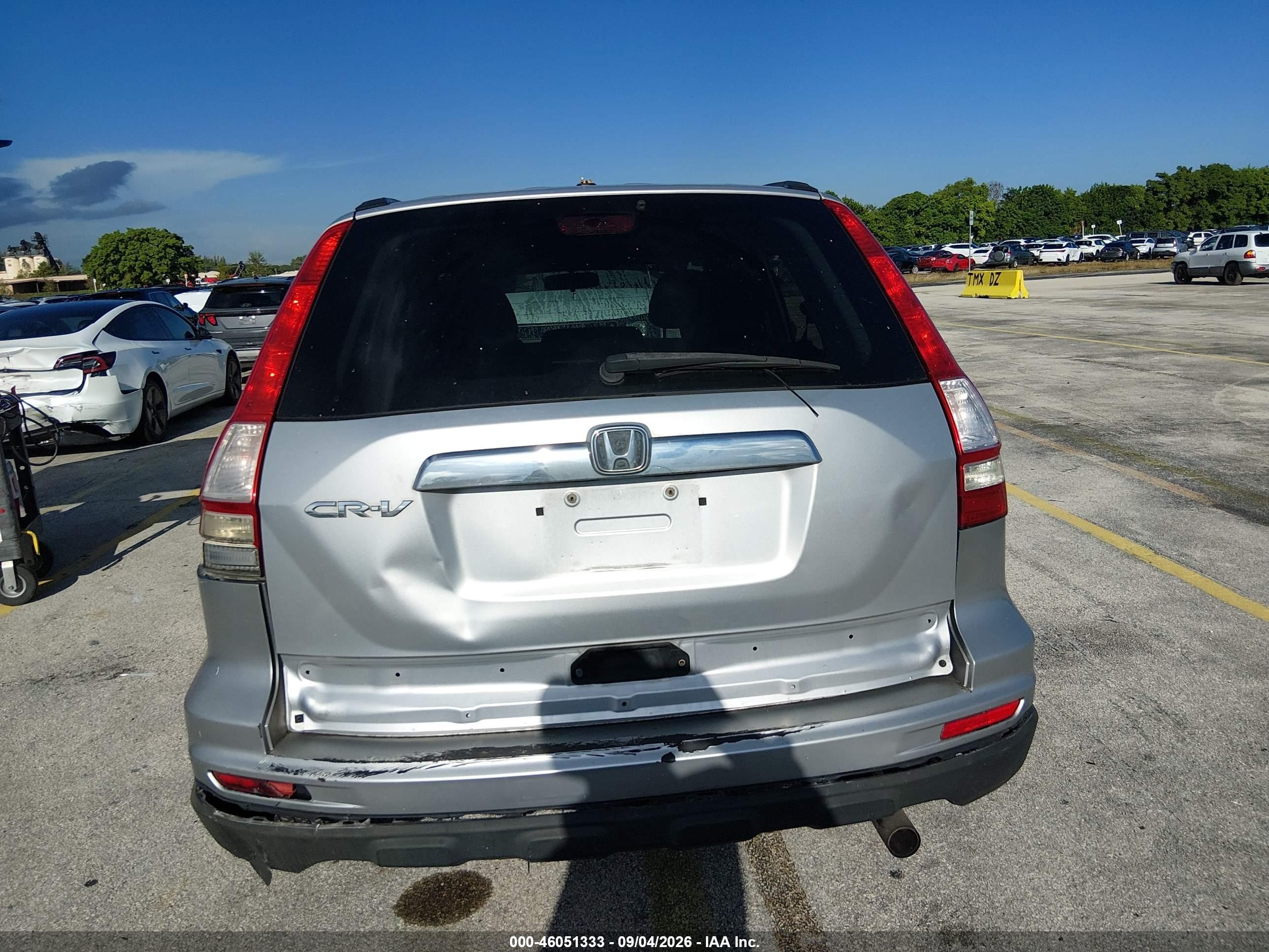 2010 Honda Cr-v Ex Silver vin: 5J6RE3H59AL042431