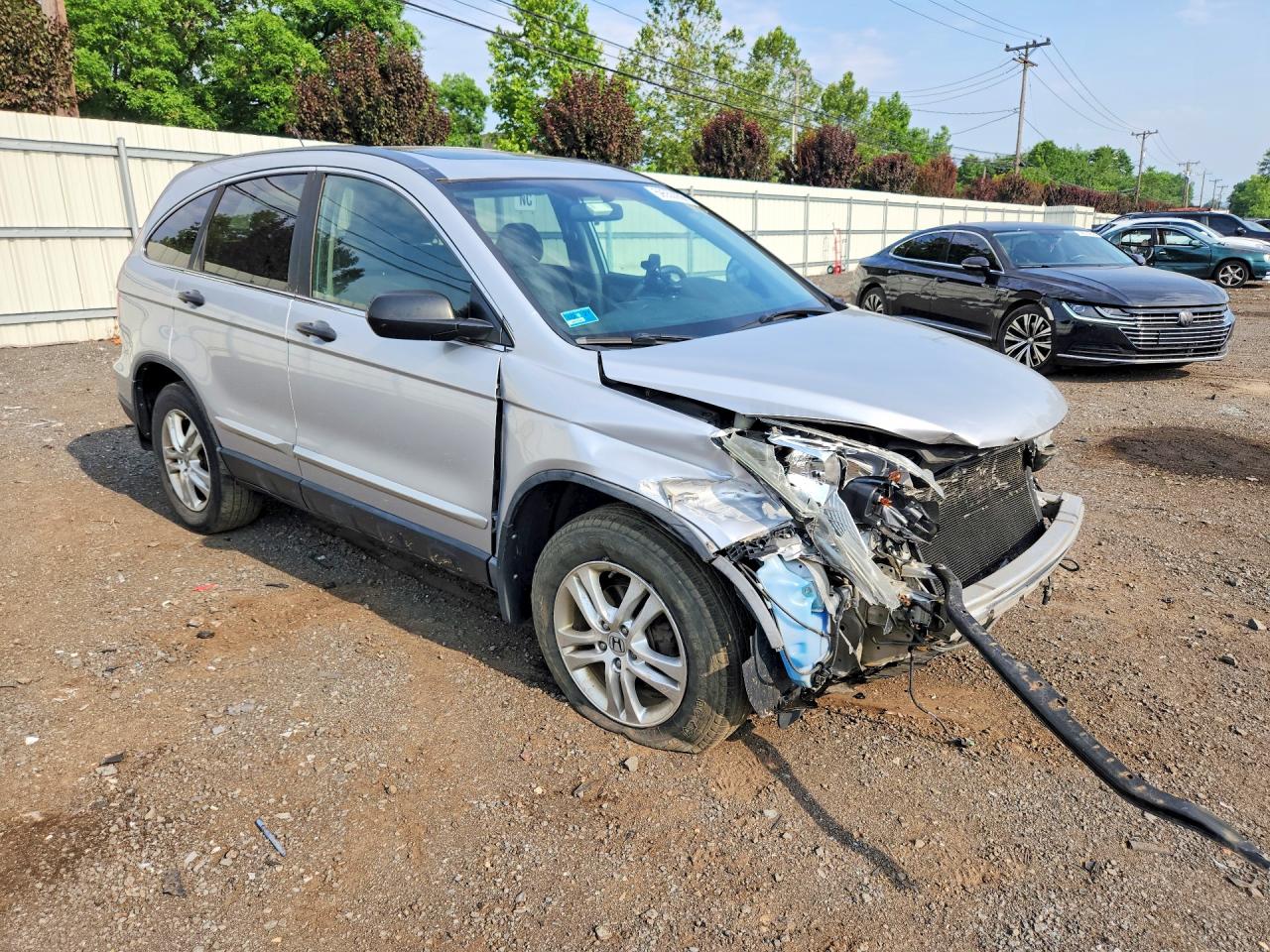 2011 Honda Cr-v Ex Silver vin: 5J6RE3H59BL007258