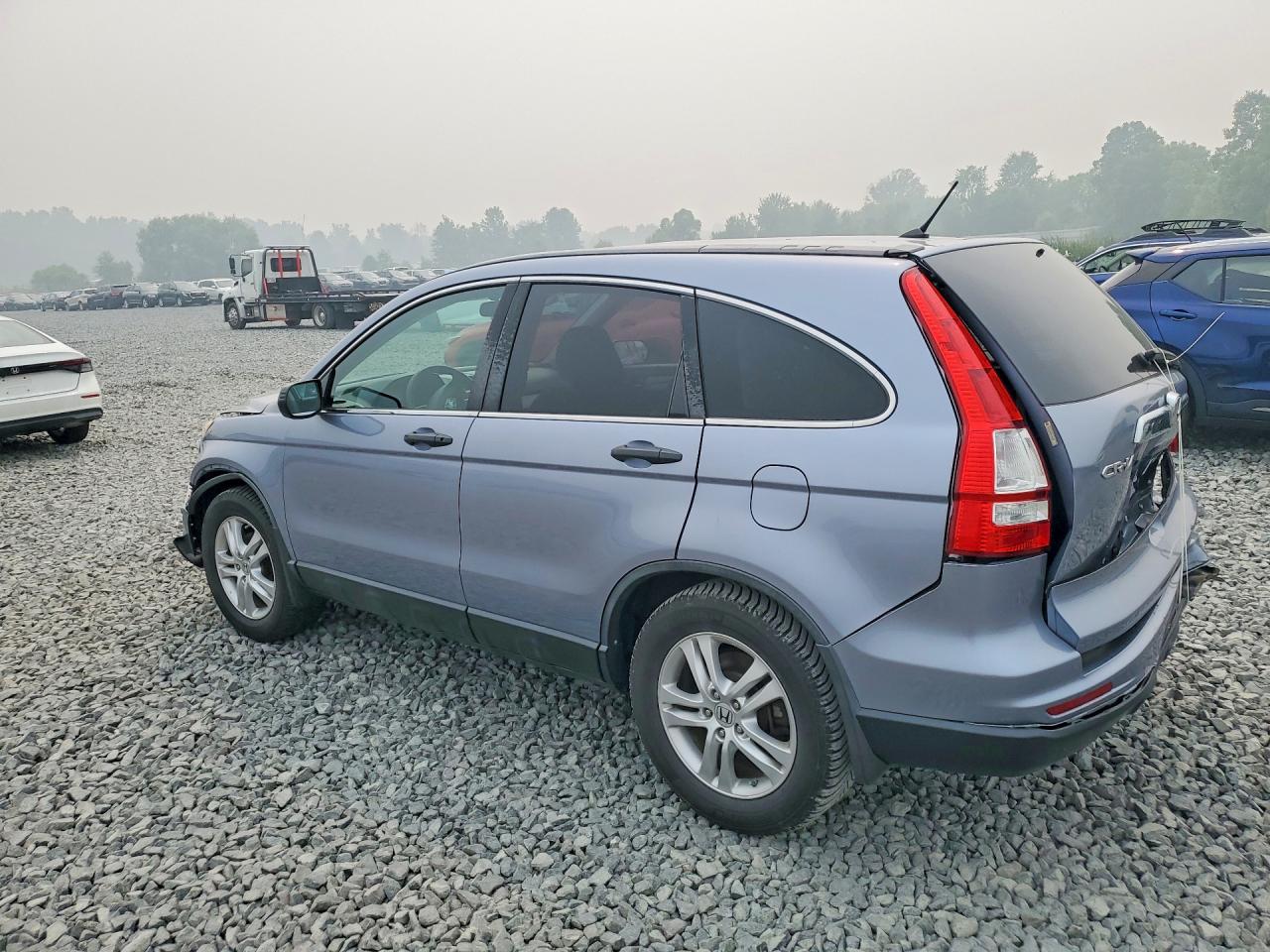 2011 Honda Cr-v Ex Blue vin: 5J6RE3H59BL034525