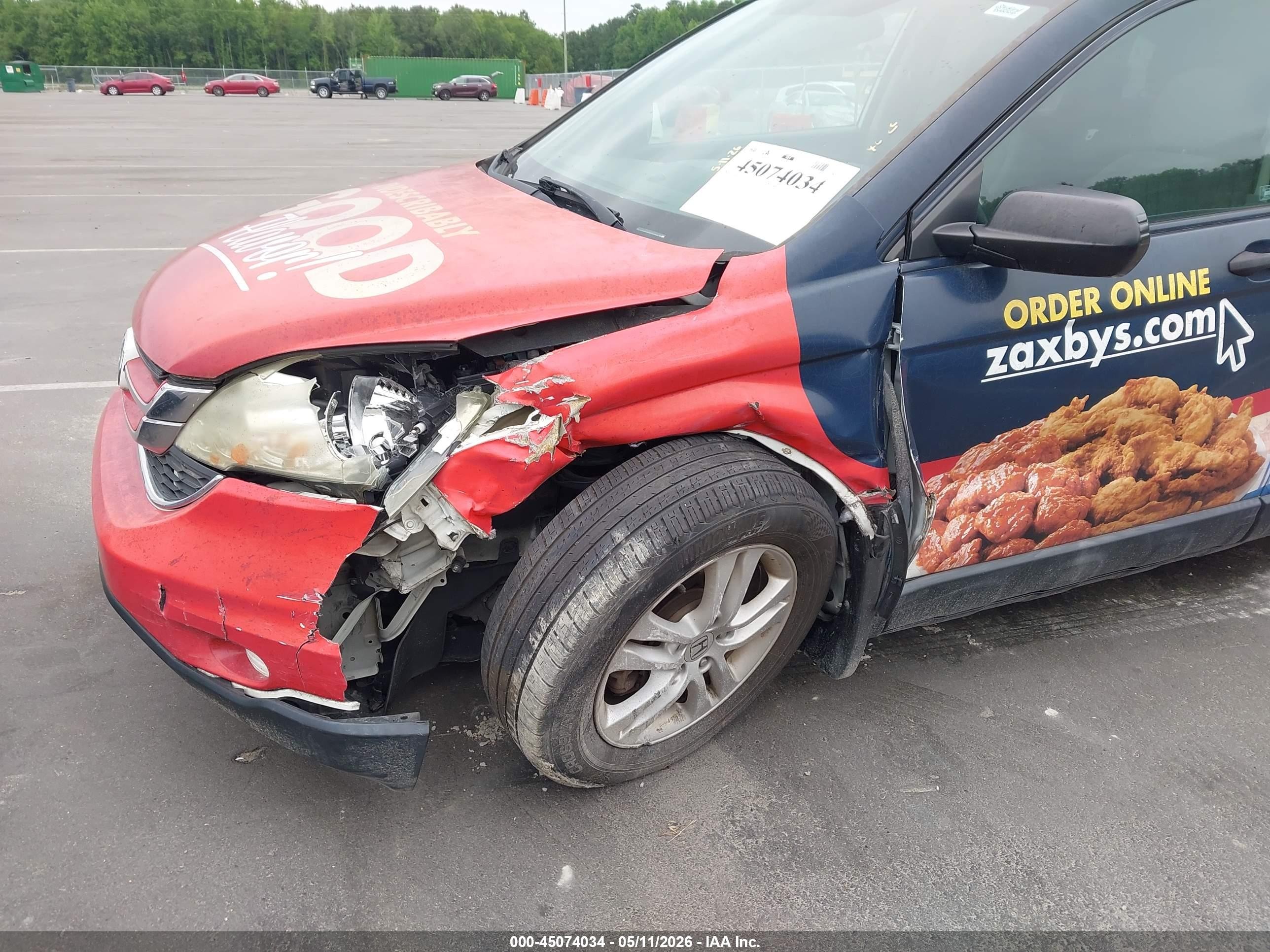 2011 Honda Cr-v Ex Белый vin: 5J6RE3H59BL045797