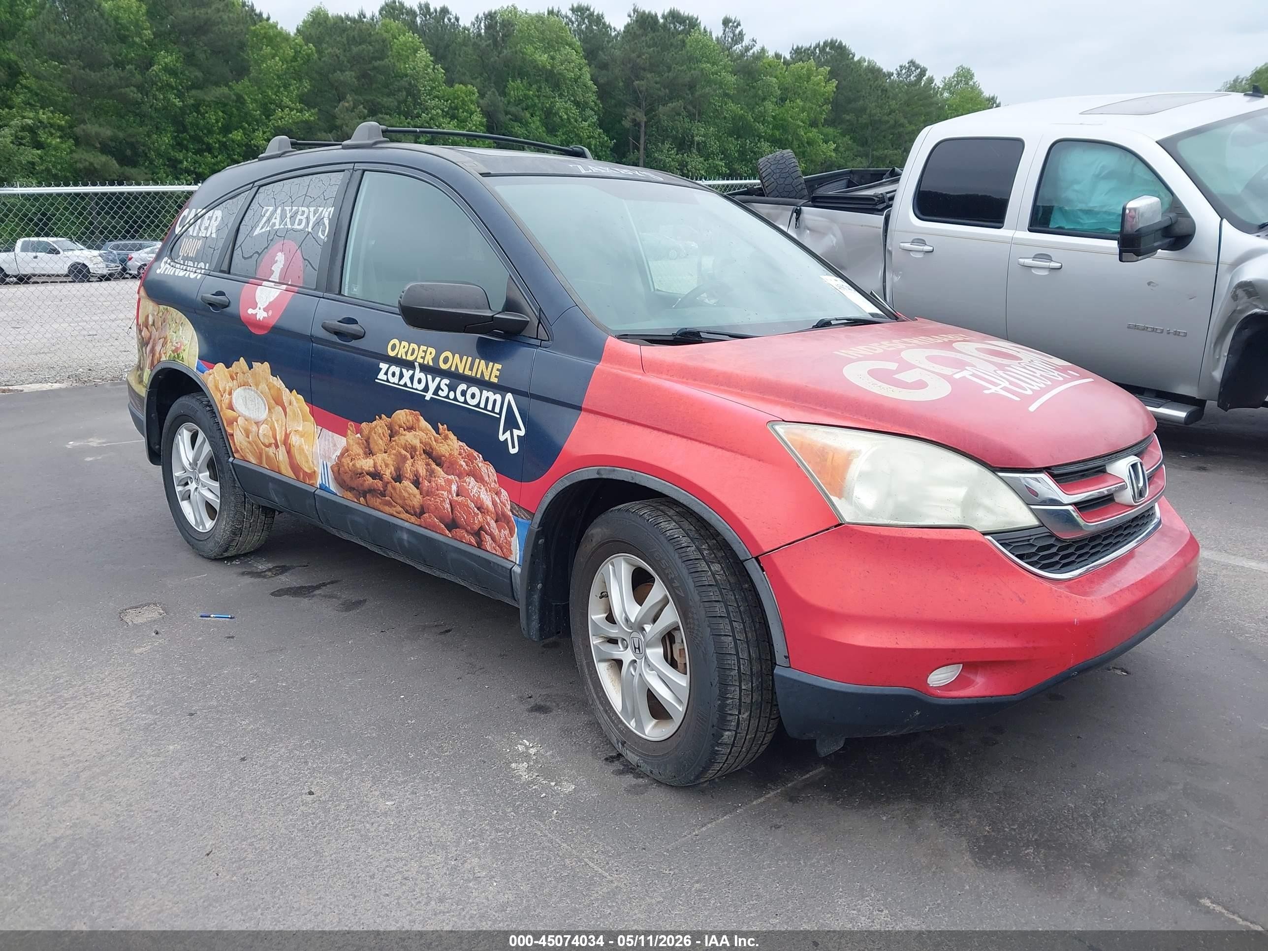 2011 Honda Cr-v Ex Белый vin: 5J6RE3H59BL045797