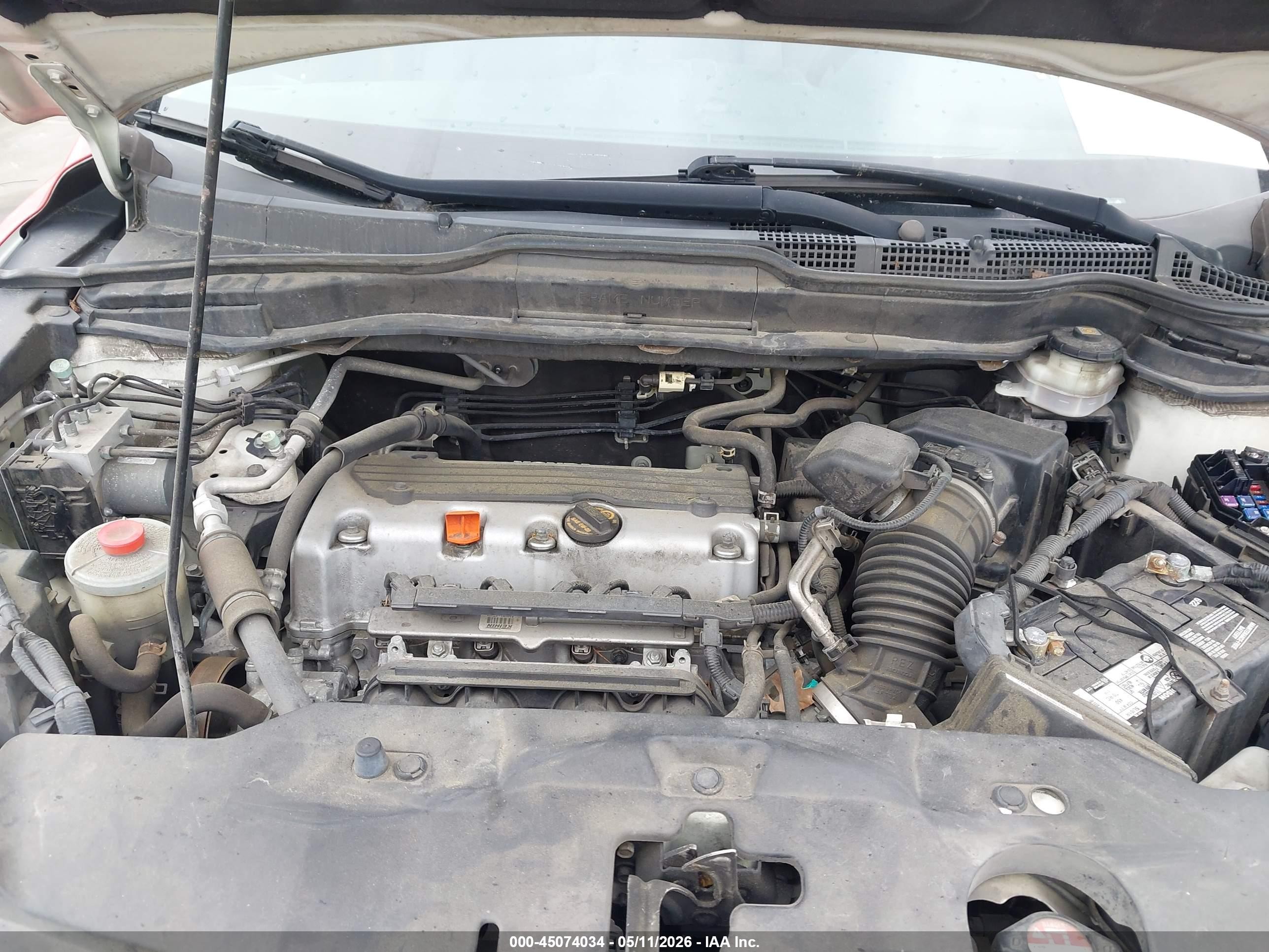 2011 Honda Cr-v Ex Белый vin: 5J6RE3H59BL045797