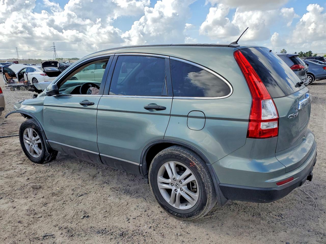 2011 Honda Cr-v Ex Teal vin: 5J6RE3H59BL047517