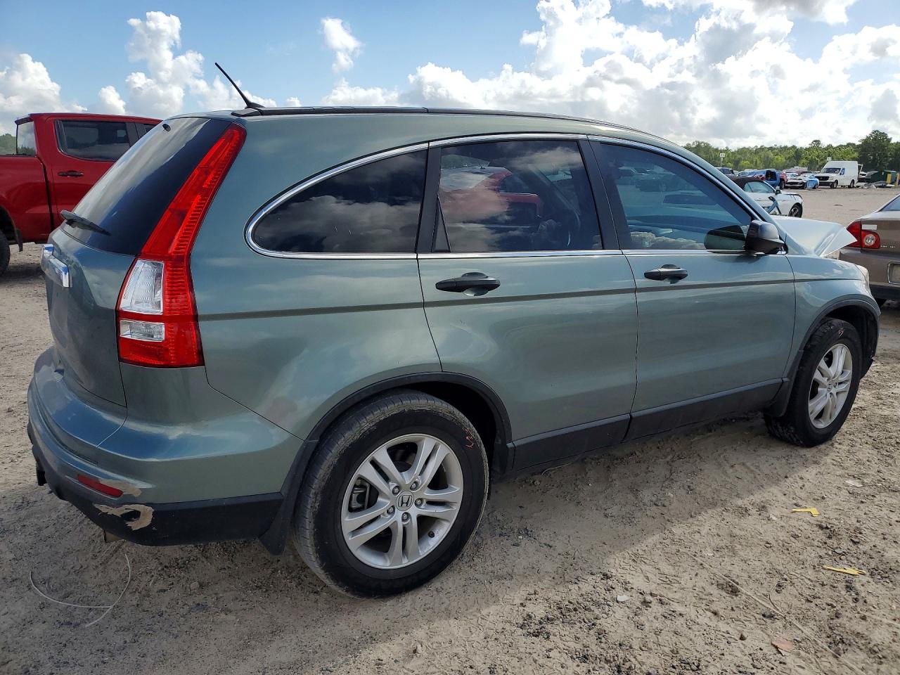 2011 Honda Cr-v Ex Teal vin: 5J6RE3H59BL047517